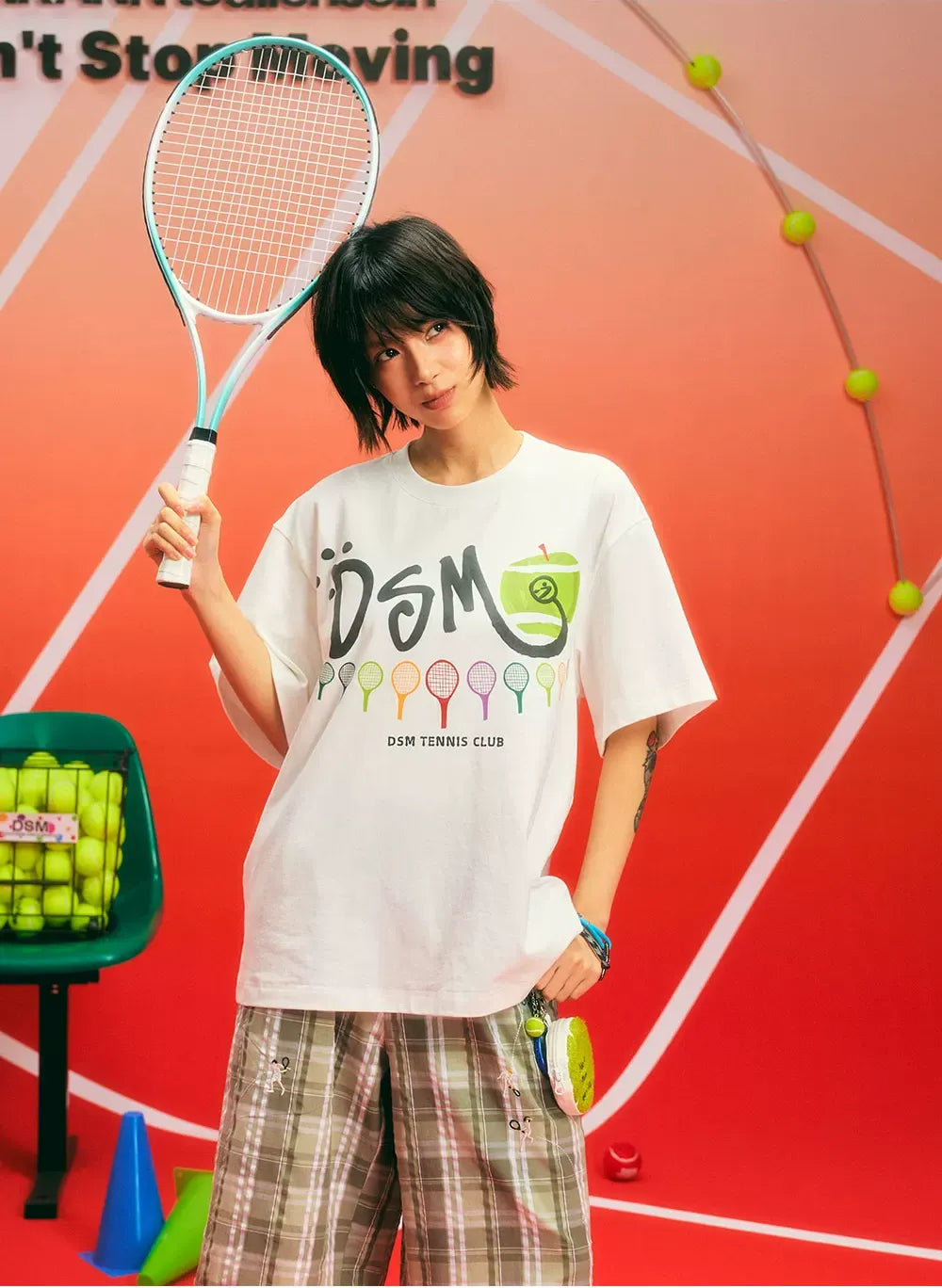Cooling Graphic Tennis T-Shirt