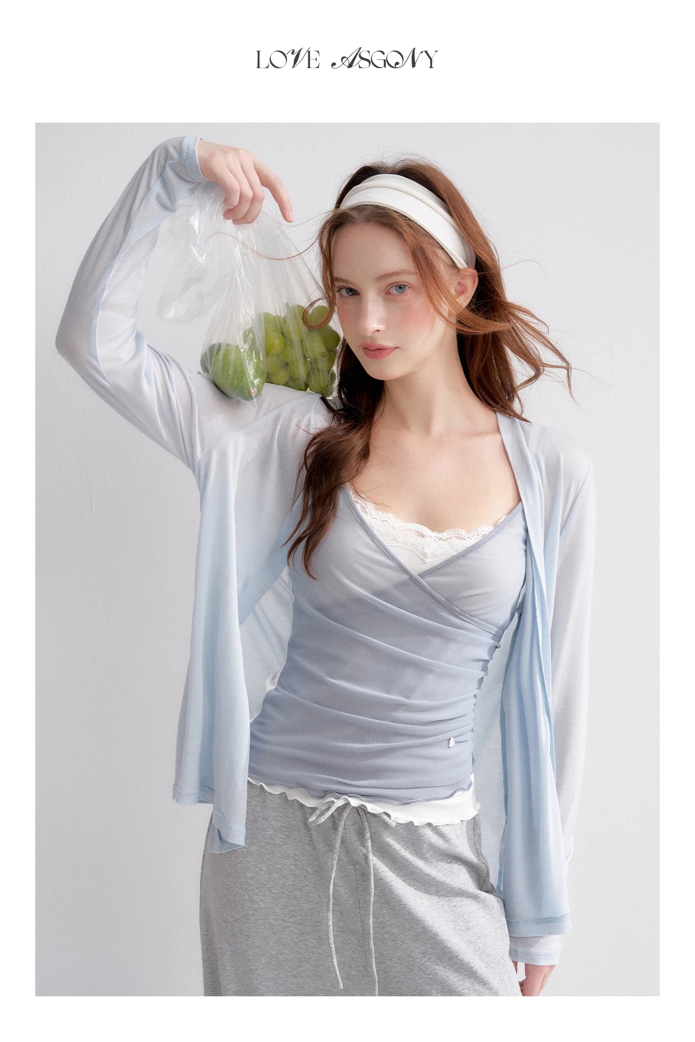 Lyrical Lace Spliced Cross Mesh Camisole Top
