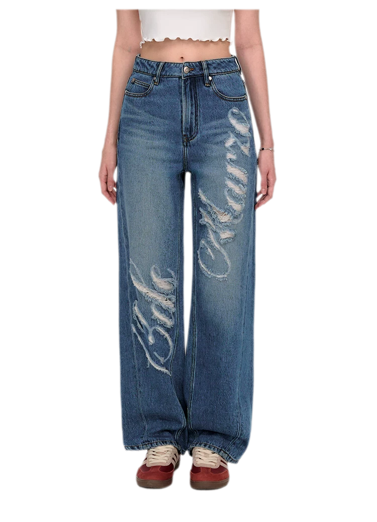 Distressed Jeans