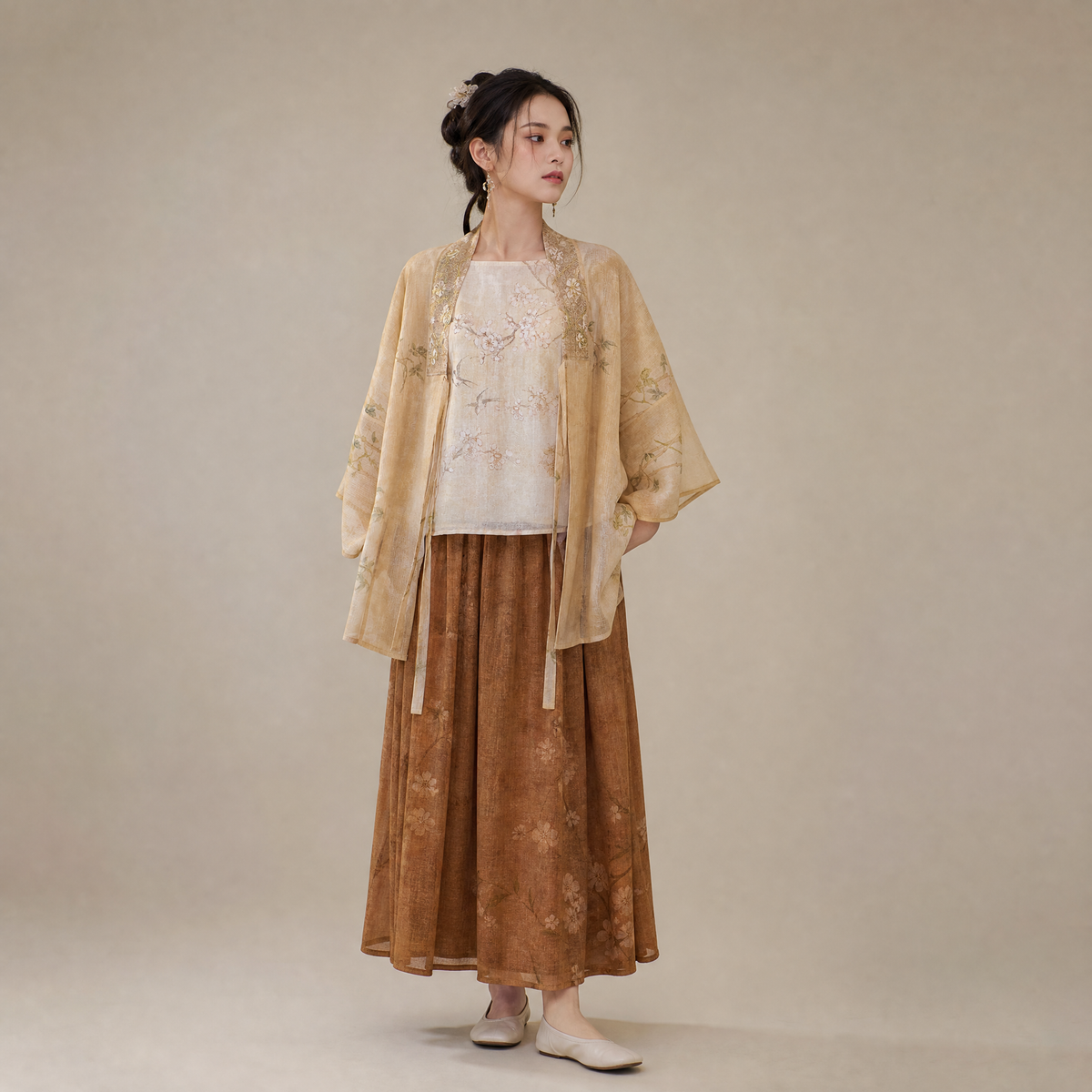 怀谷 Shisanyu Huai Gu Hanfu Set
