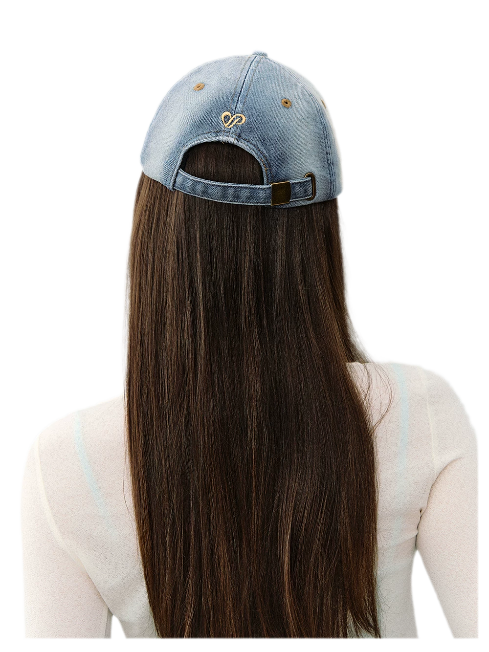 Vintage Washed Denim Cap