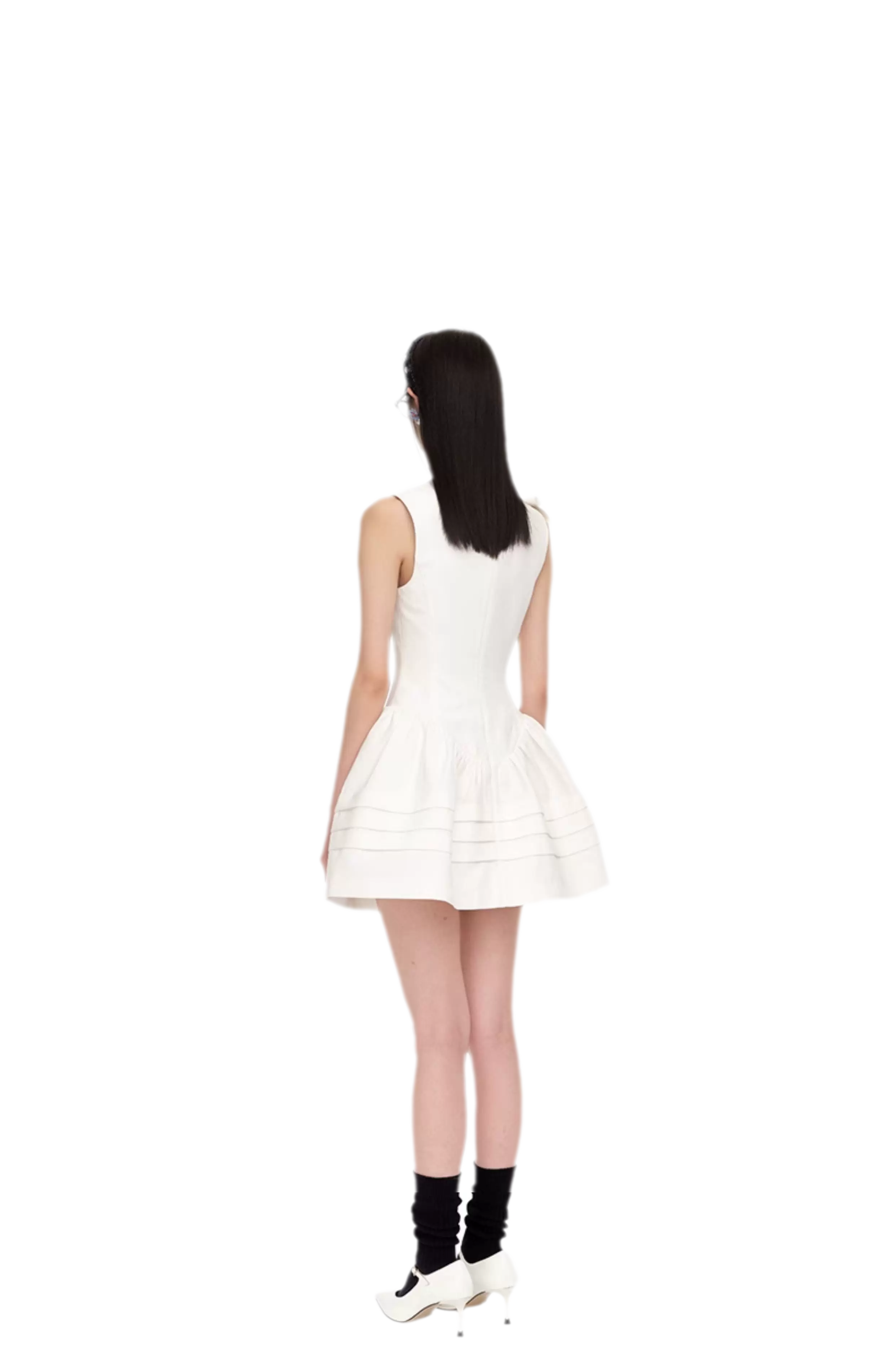 Elegant Summer Dress with Side Bow Detail