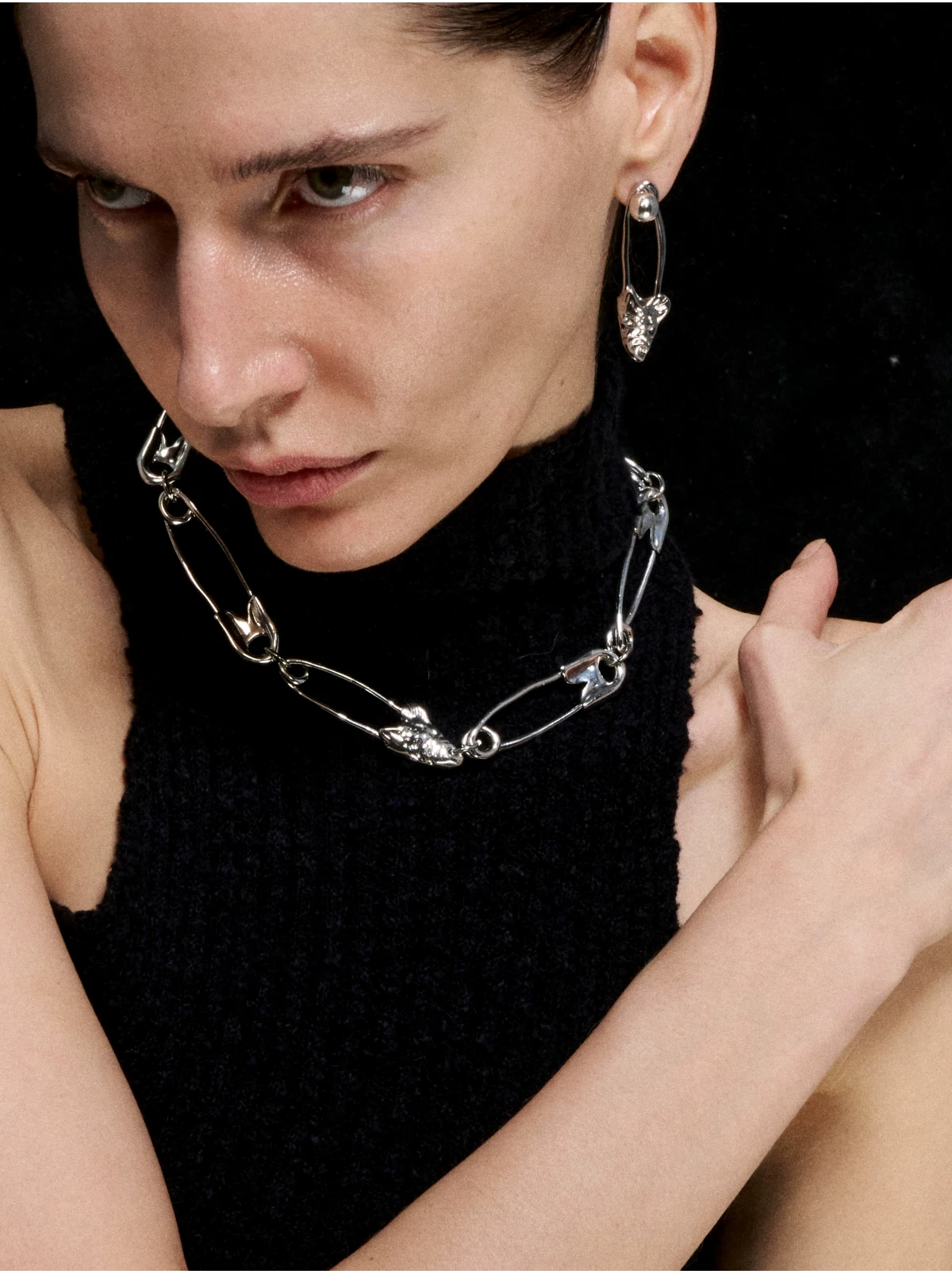 Original Punk Fishbone Choker
