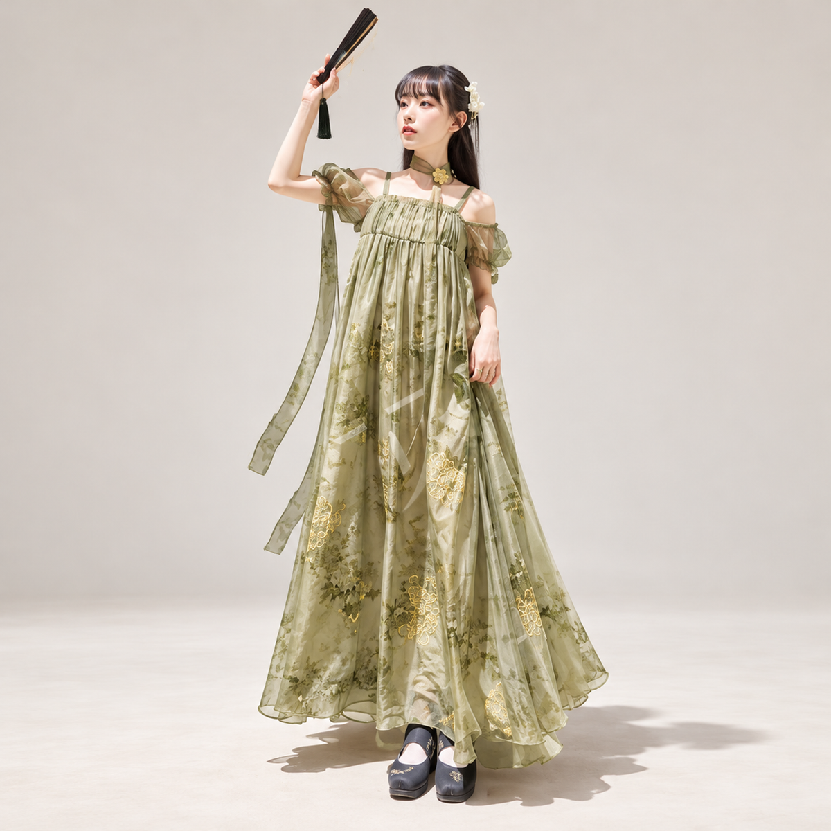万象镜-西安博物院联名 Myriad Mirror Embroidered New-Chinese Floral