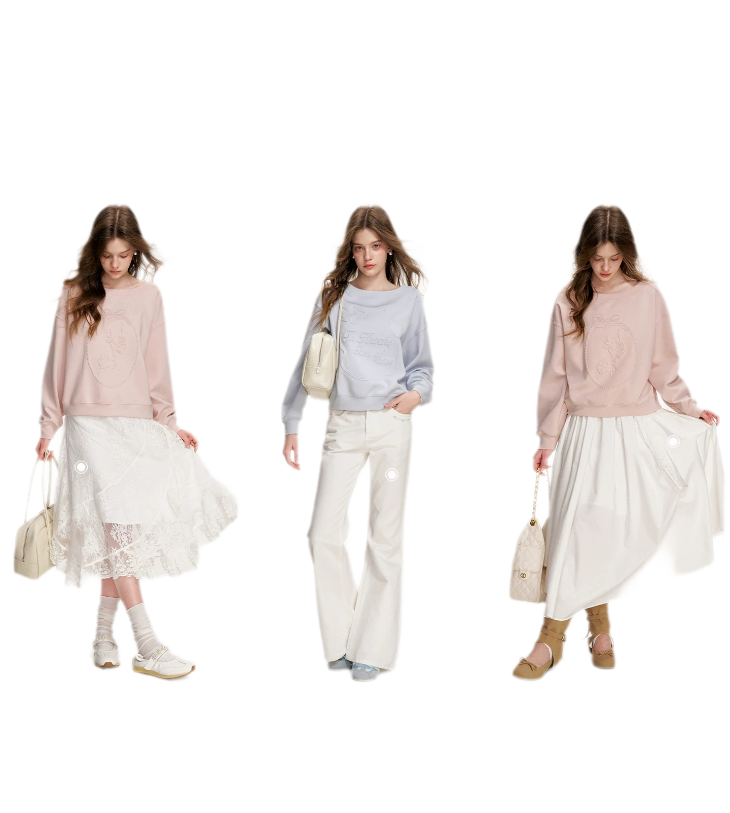 Modal Embossed Sweatshirt