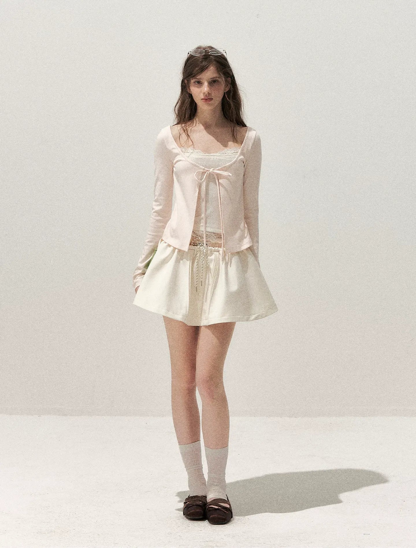 Lace Layered Long-Sleeve T-Shirt