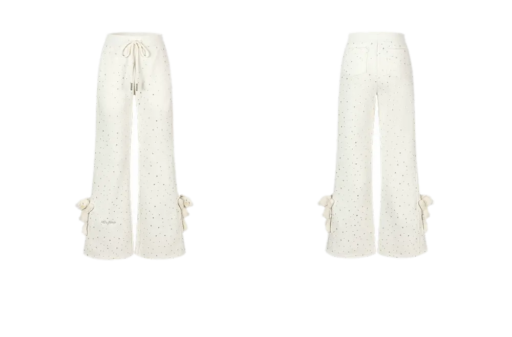 Galaxy Star Micro-Flare Sweatpants