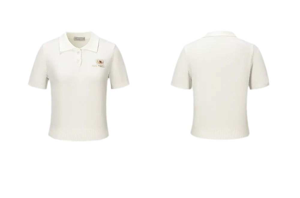 Polo Knit Short Sleeve Tee