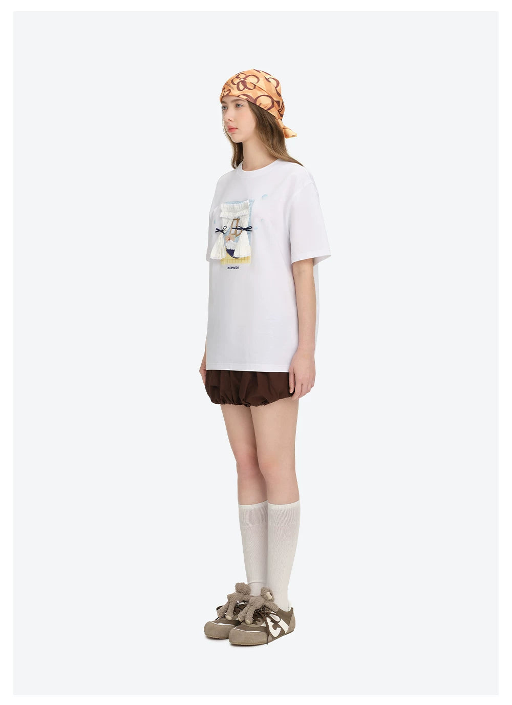 Bear Appliqué T-shirt