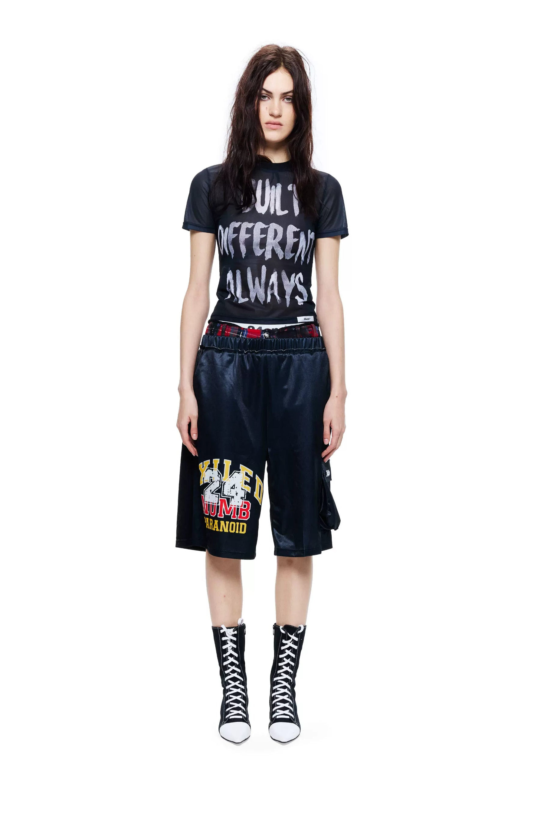 Street Style Breathable Mesh T-shirt