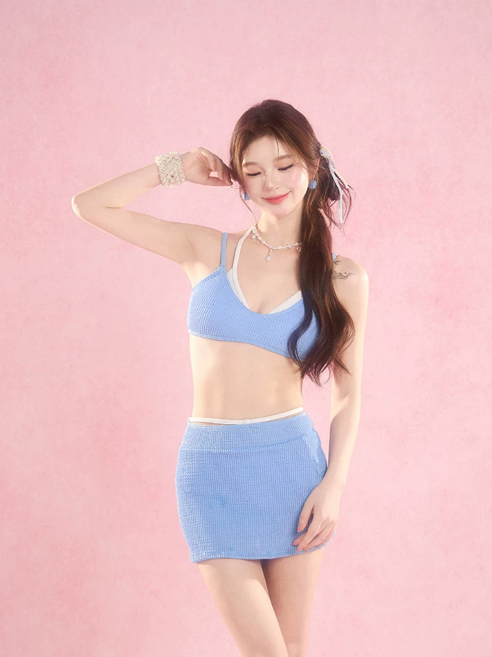 Baby Blue Bikini Set