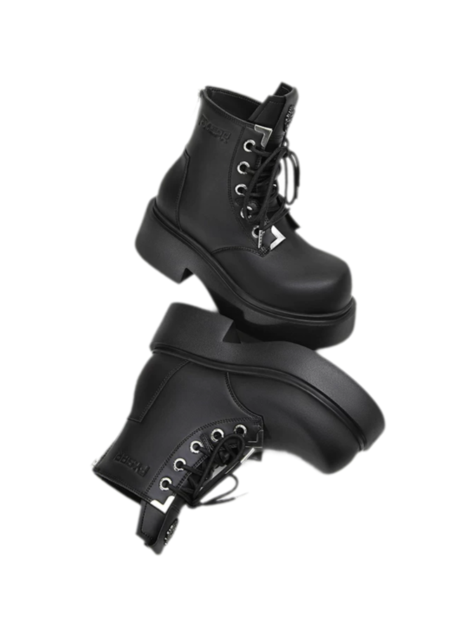 Chunky Platform Ankle Boots