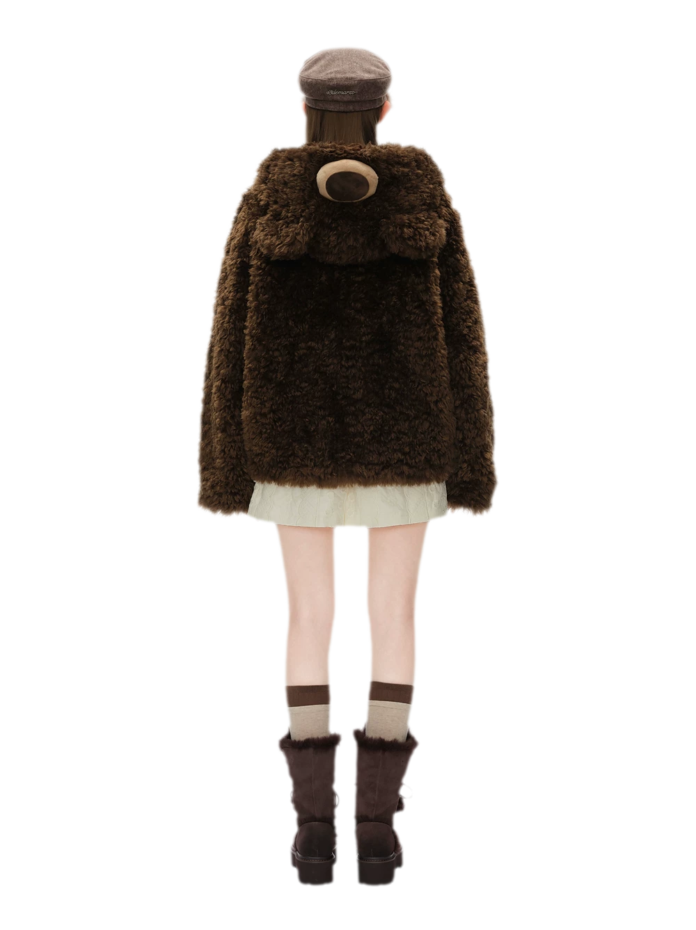 Plush Cuff Chunky Mid-Calf Boots