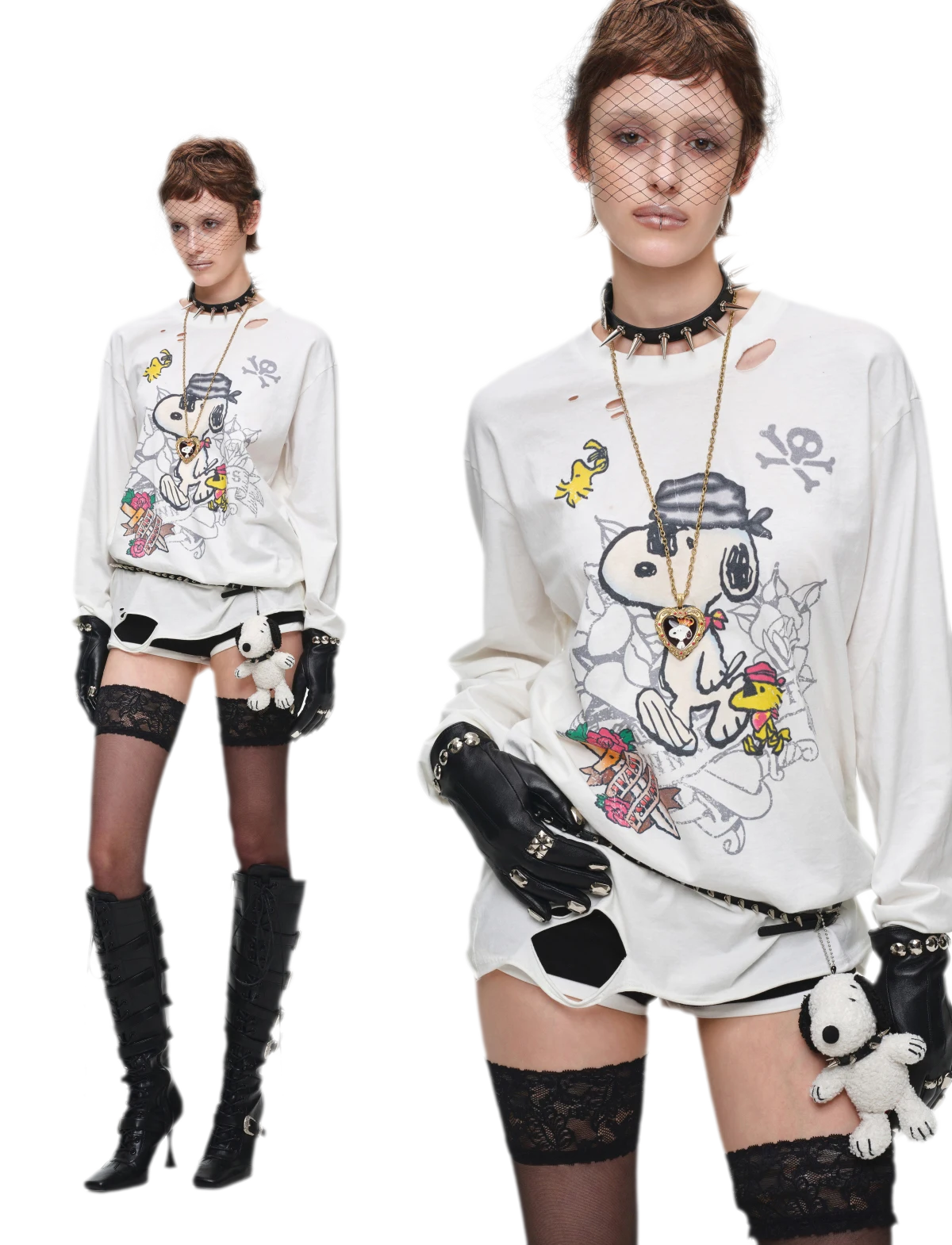 Vintage Washed Print T-Shirt