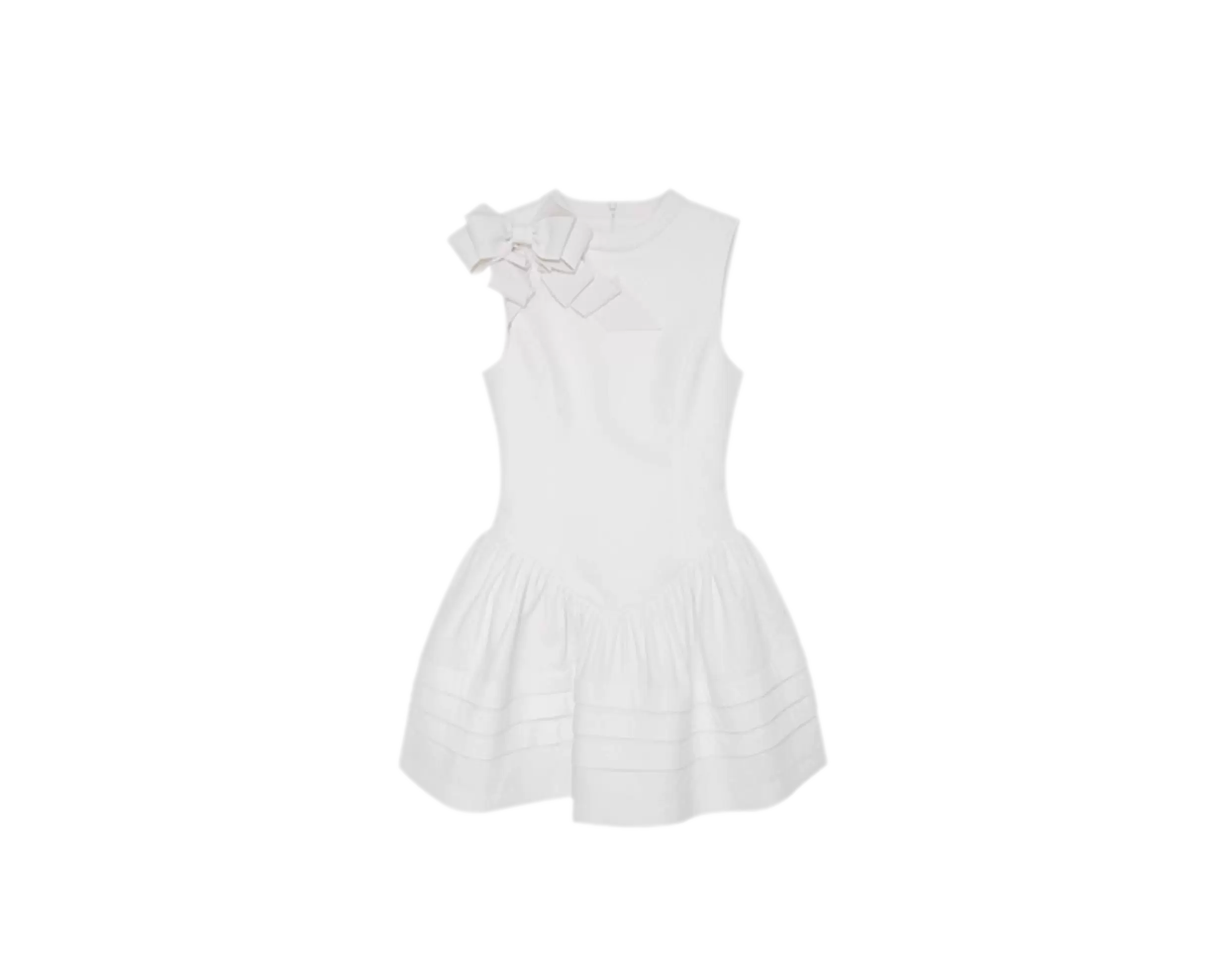 Elegant Summer Dress with Side Bow Detail