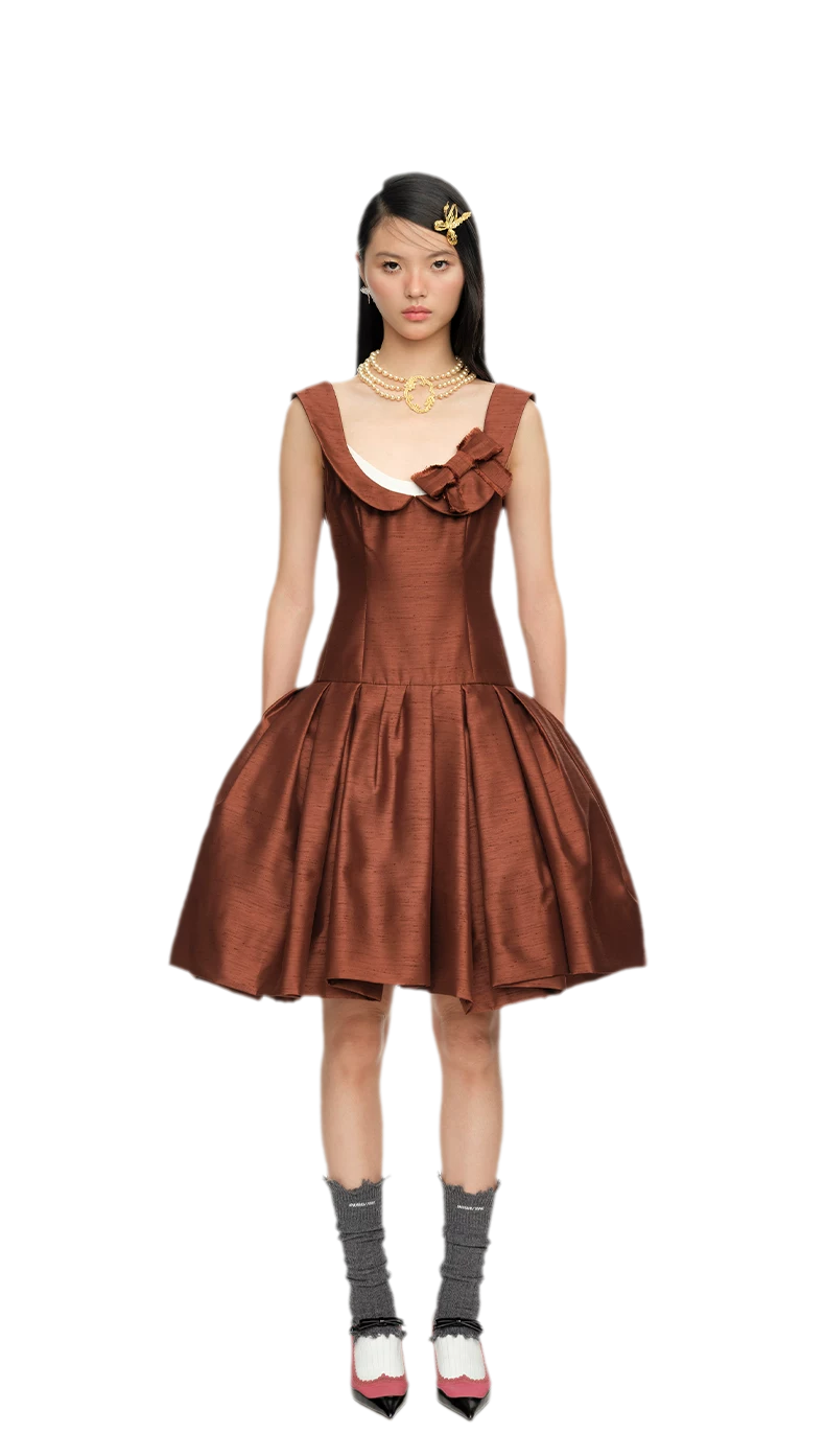 Summer Dress with Bow Detail