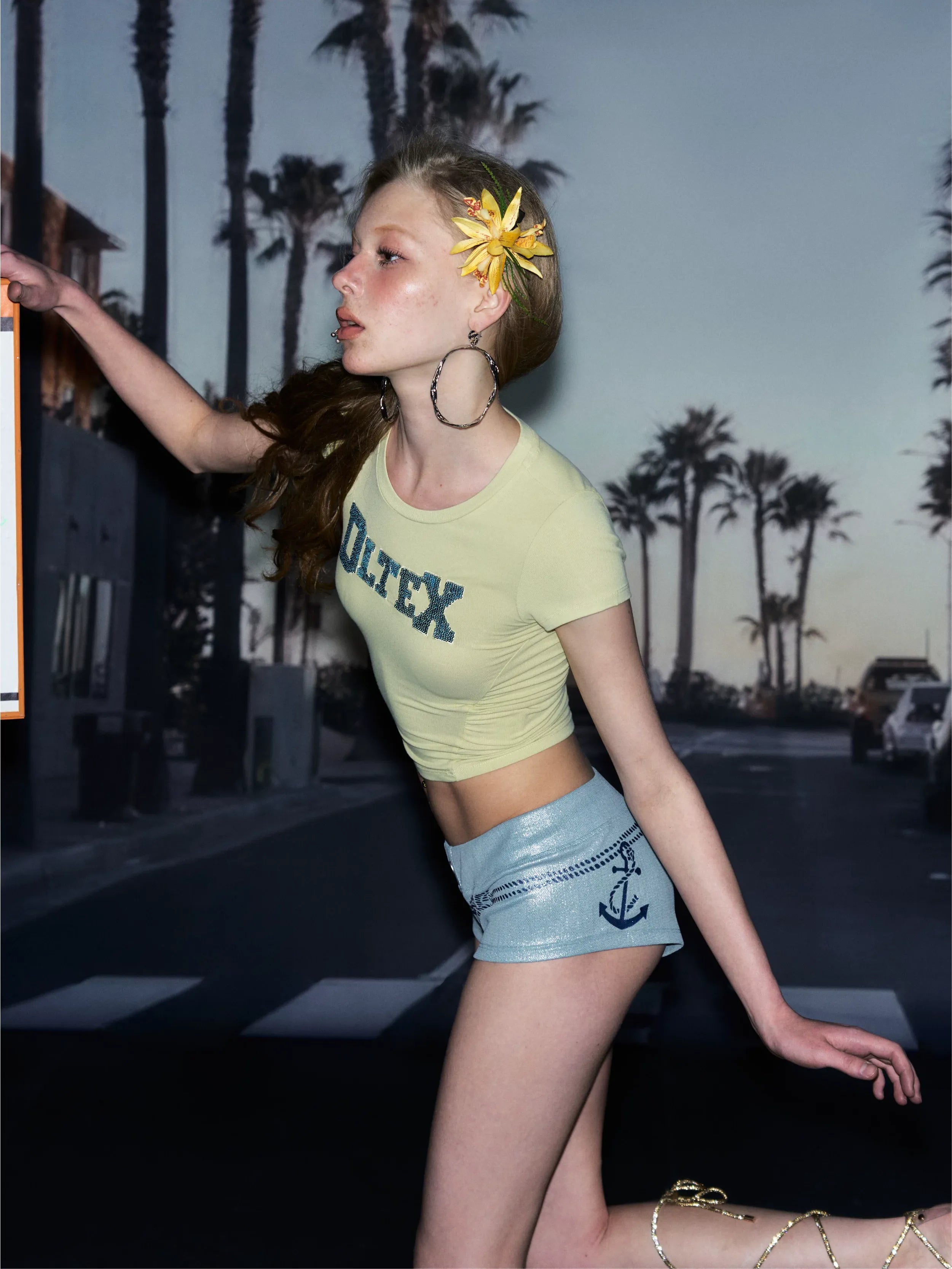 Sequin Slim Fit T-Shirt