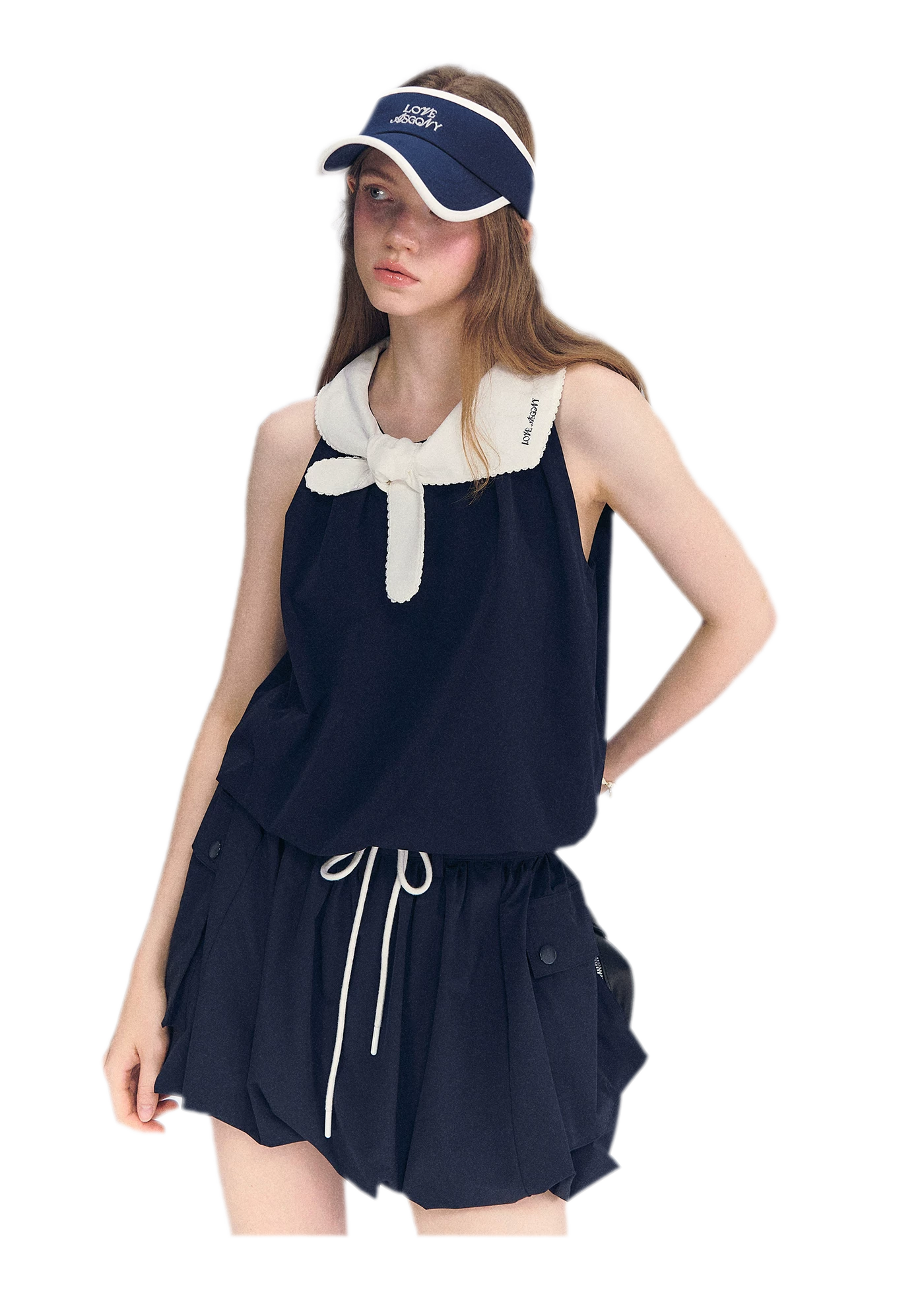 Rabbit Ear Peplum Top