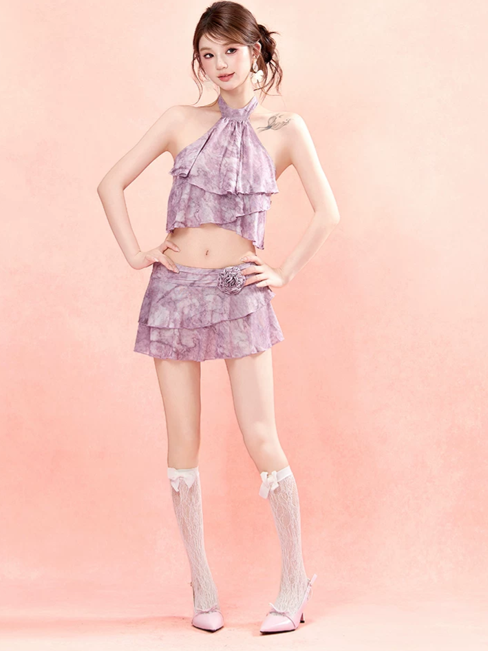 Ruffle Layer Swim Set