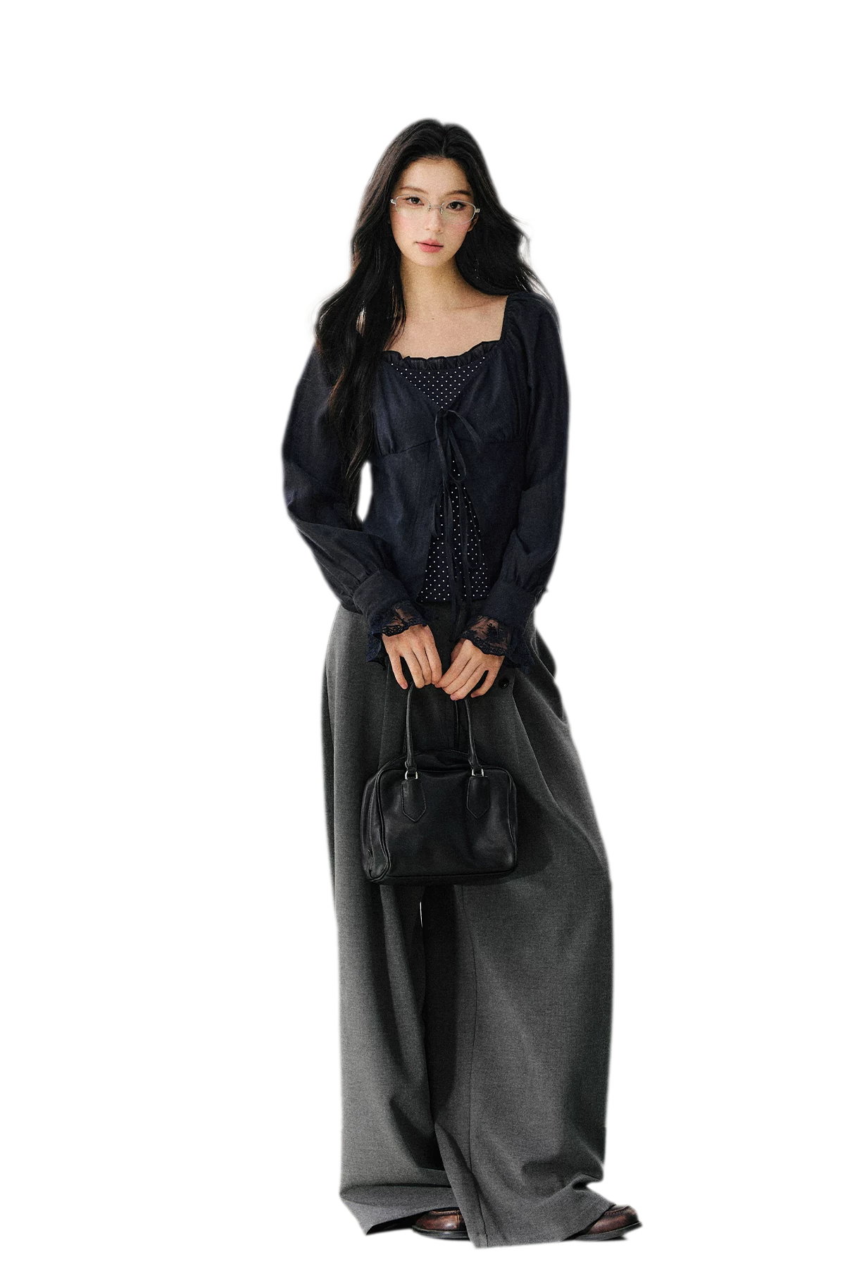 Minimal High Waist Trousers