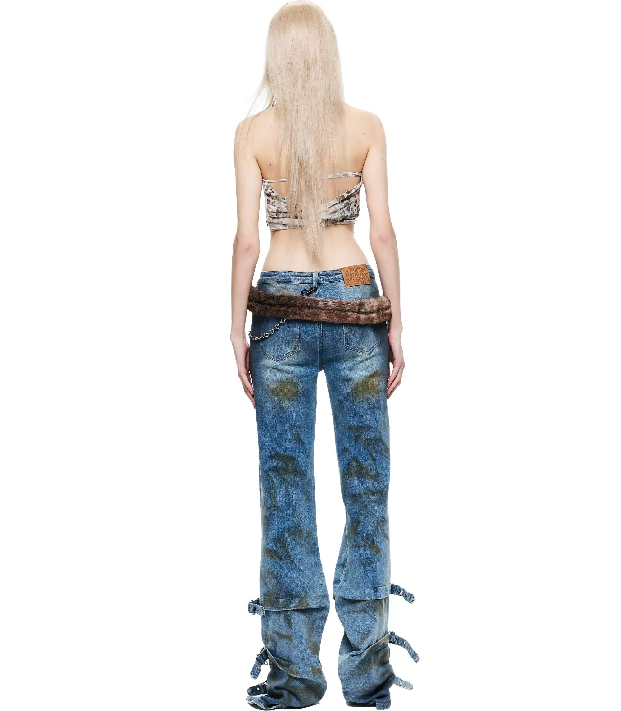 Punk Bandeau Crop Top