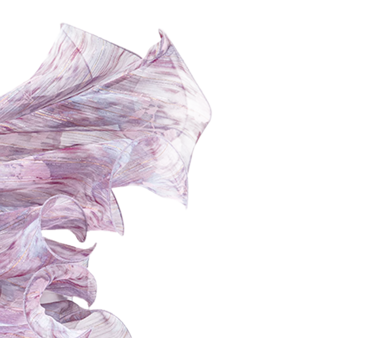 Amethyst Sheer Bustier Top