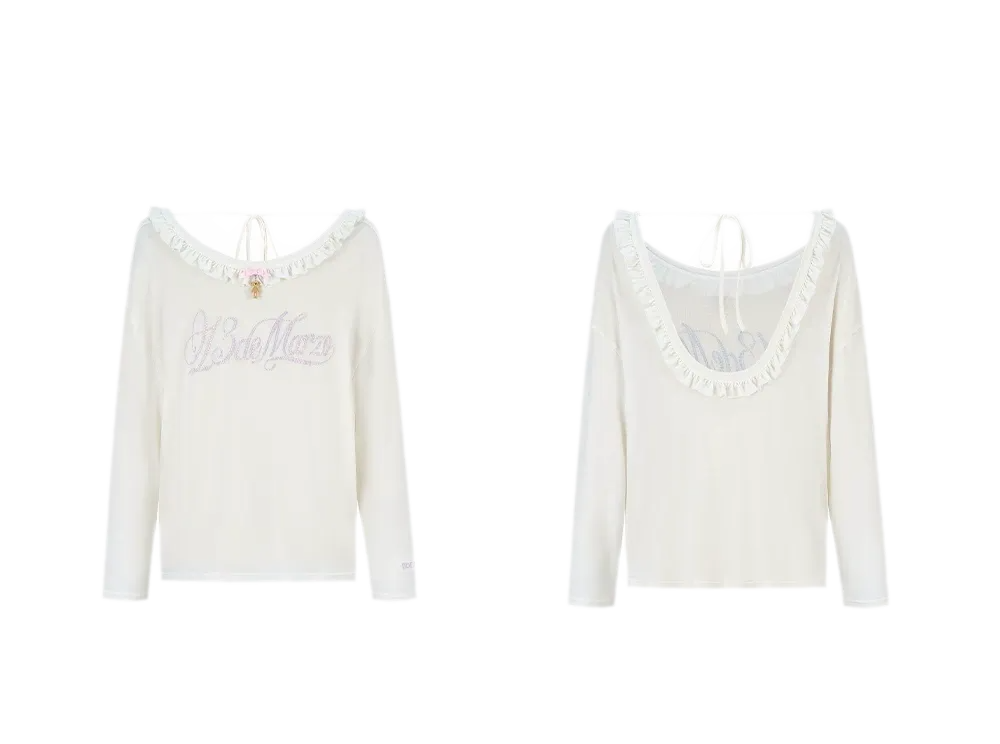 Floral Reversible Knit T‑Shirt