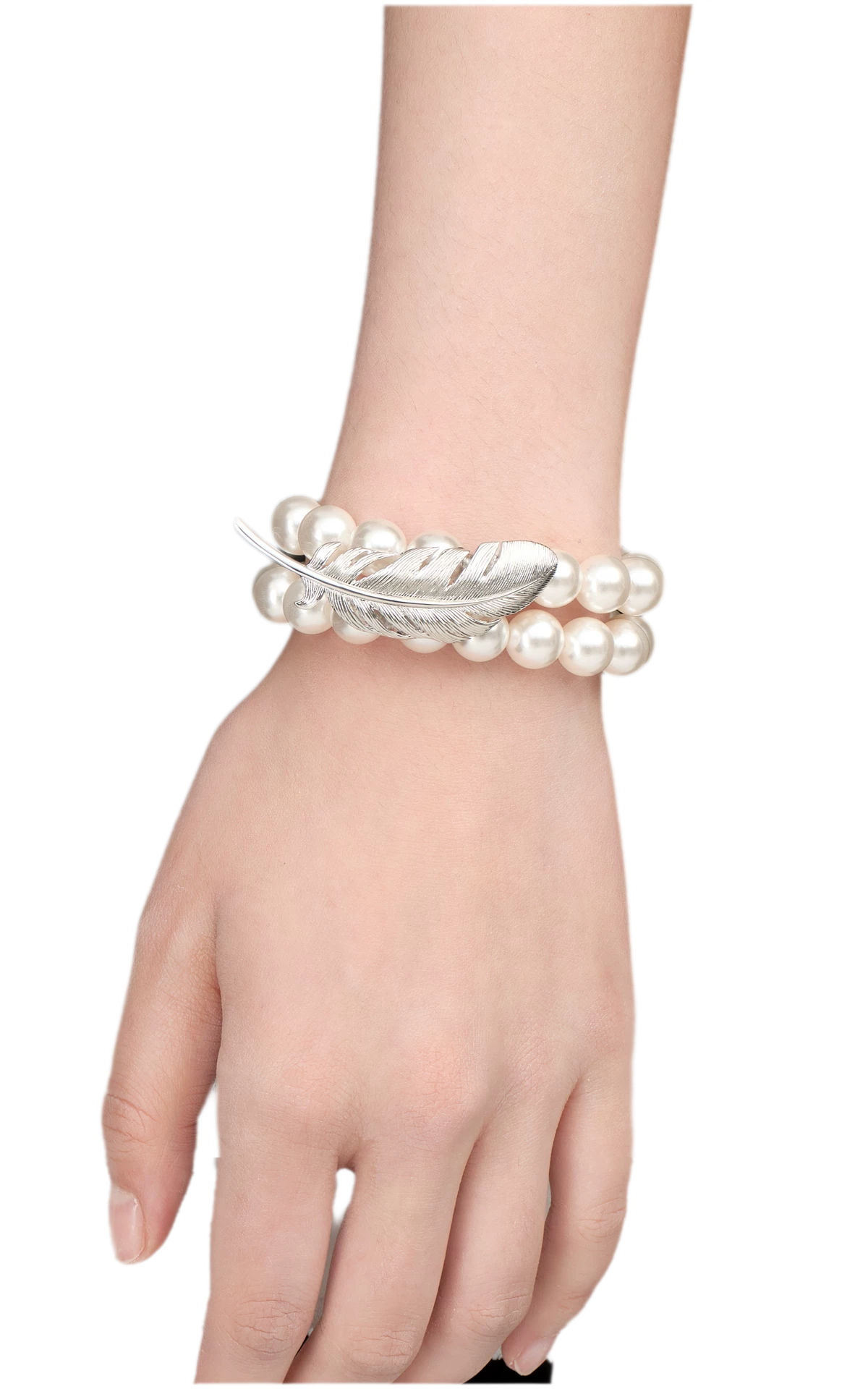 Feather Double Layer Bracelet