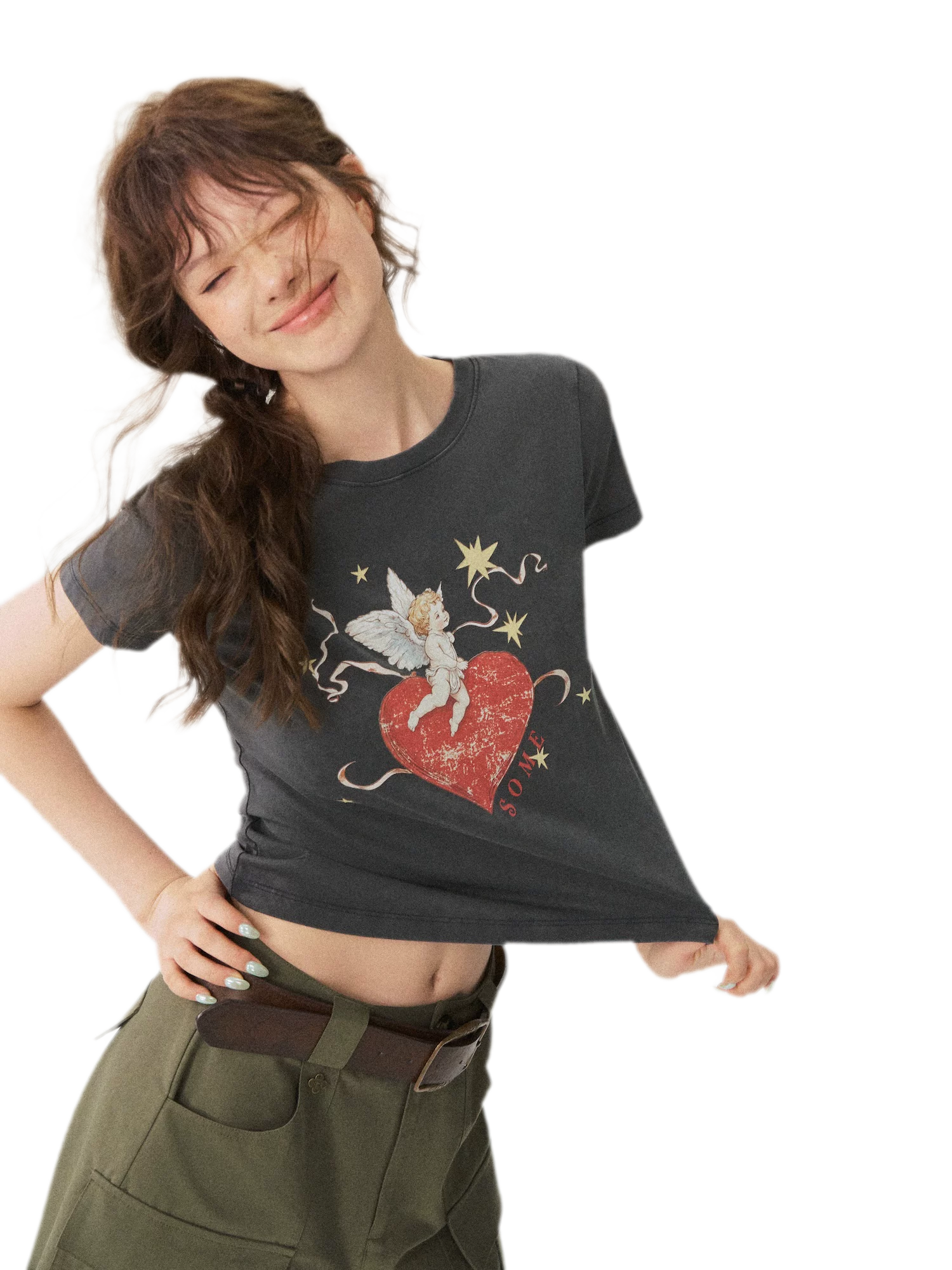 Cupid Heart Graphic Tee