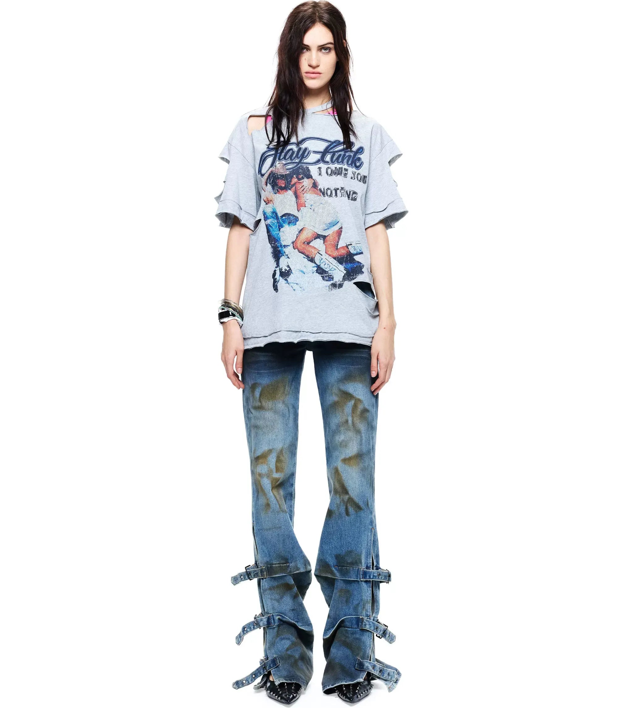 Distressed Punk T-Shirt