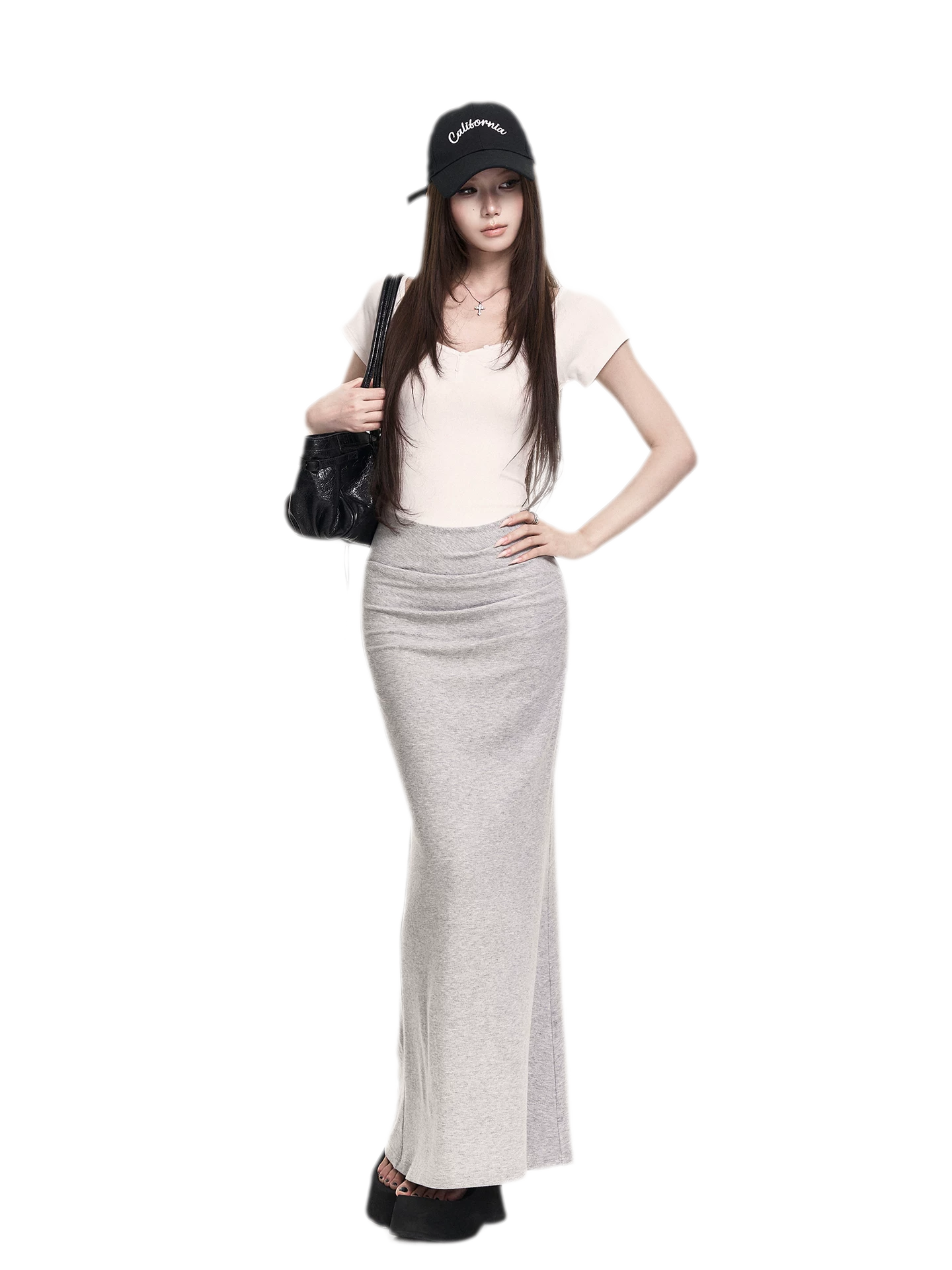 Sweetheart Ruched Maxi Dress