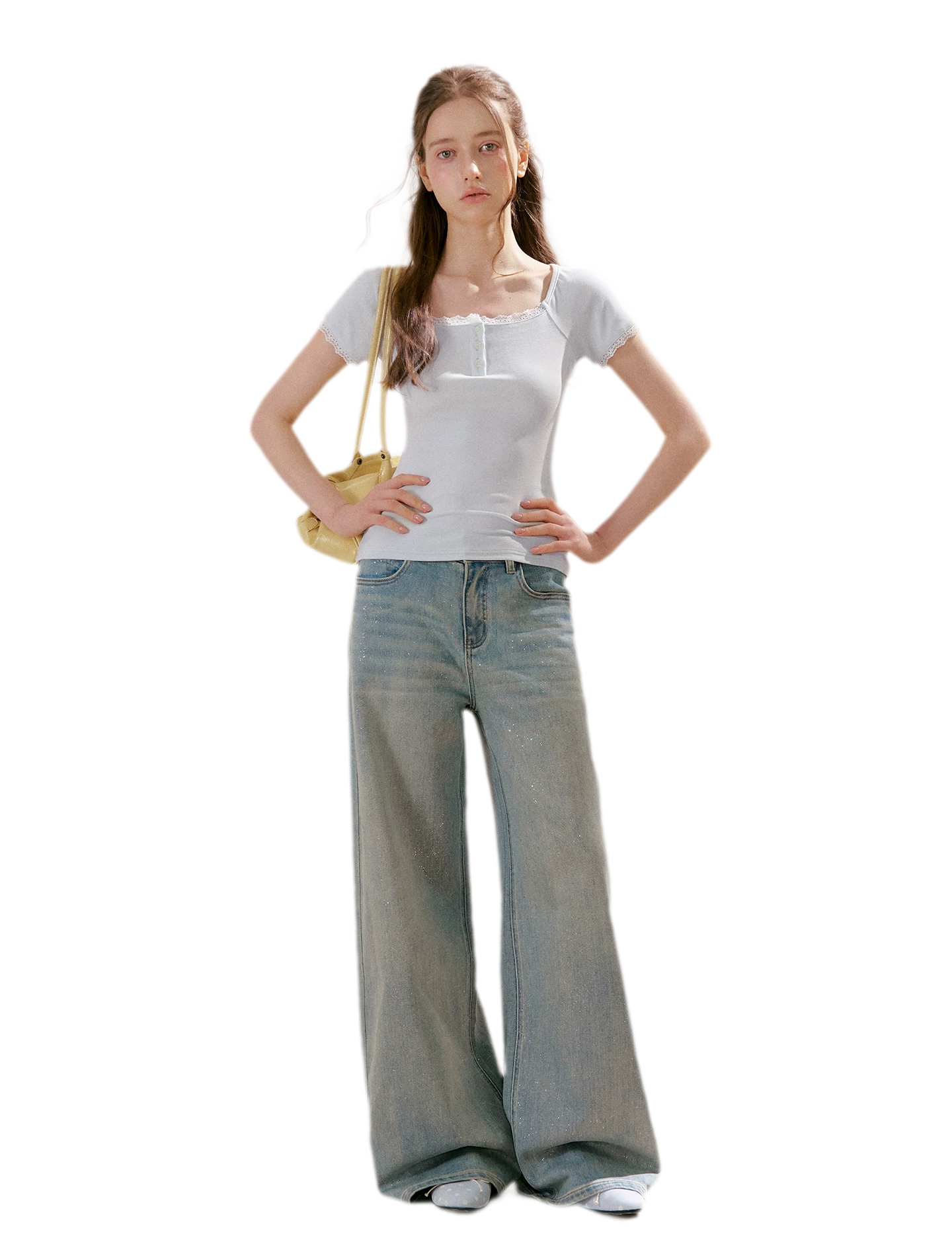 Lace Trim Tee