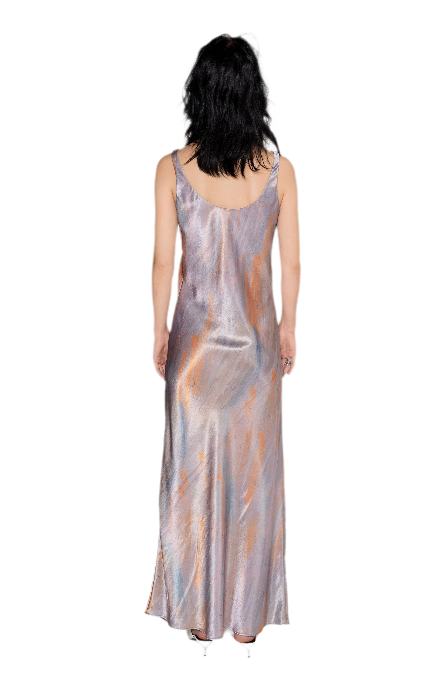 Twist Bias Slip Dress