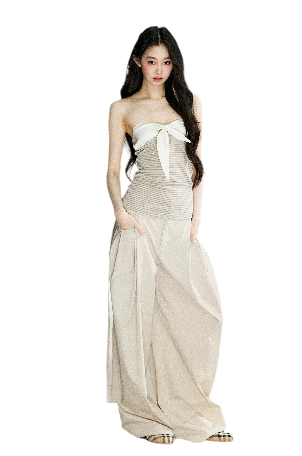 High Waist Wide Leg Pants