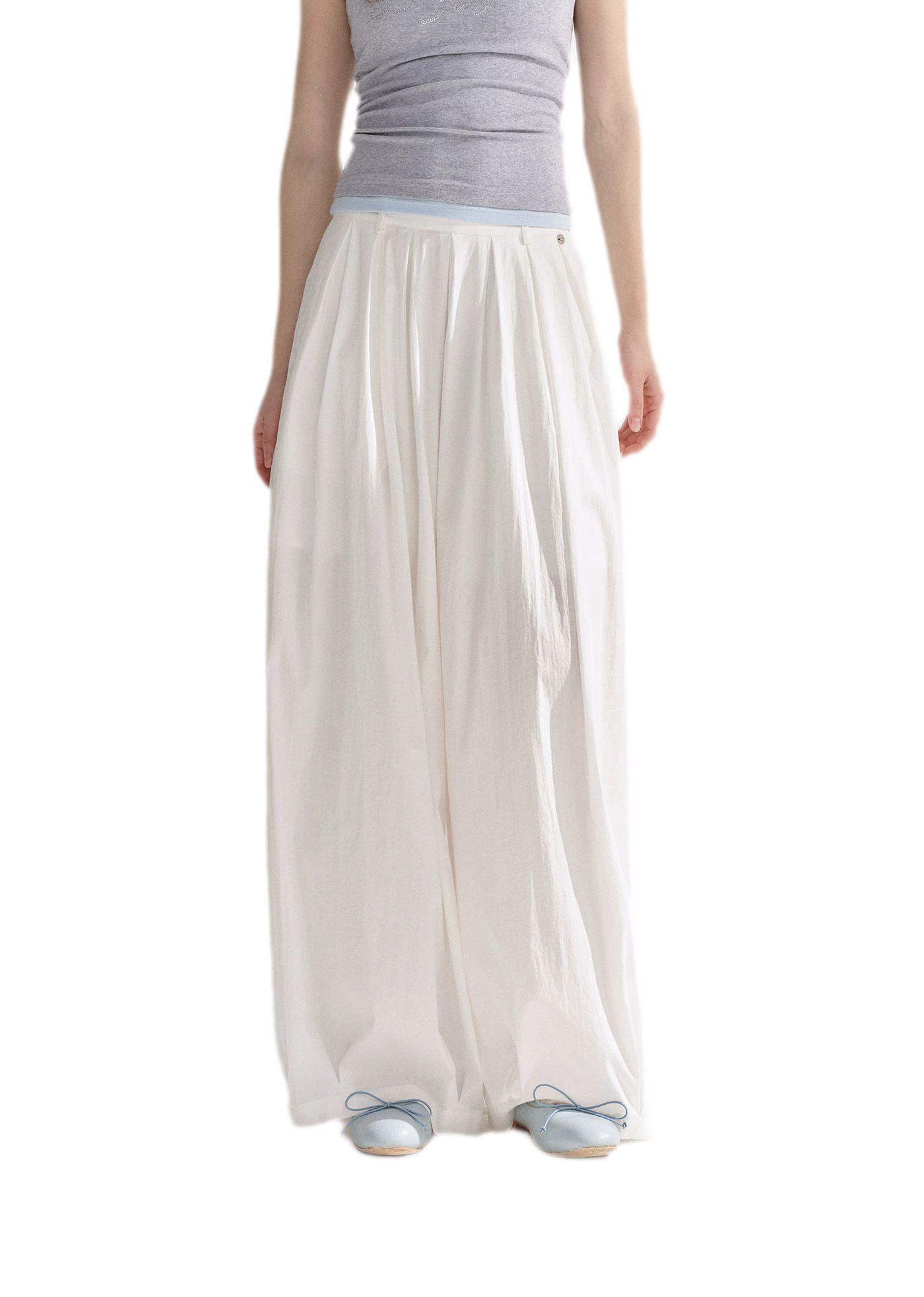 Pleated Balloon Relaxed Pants