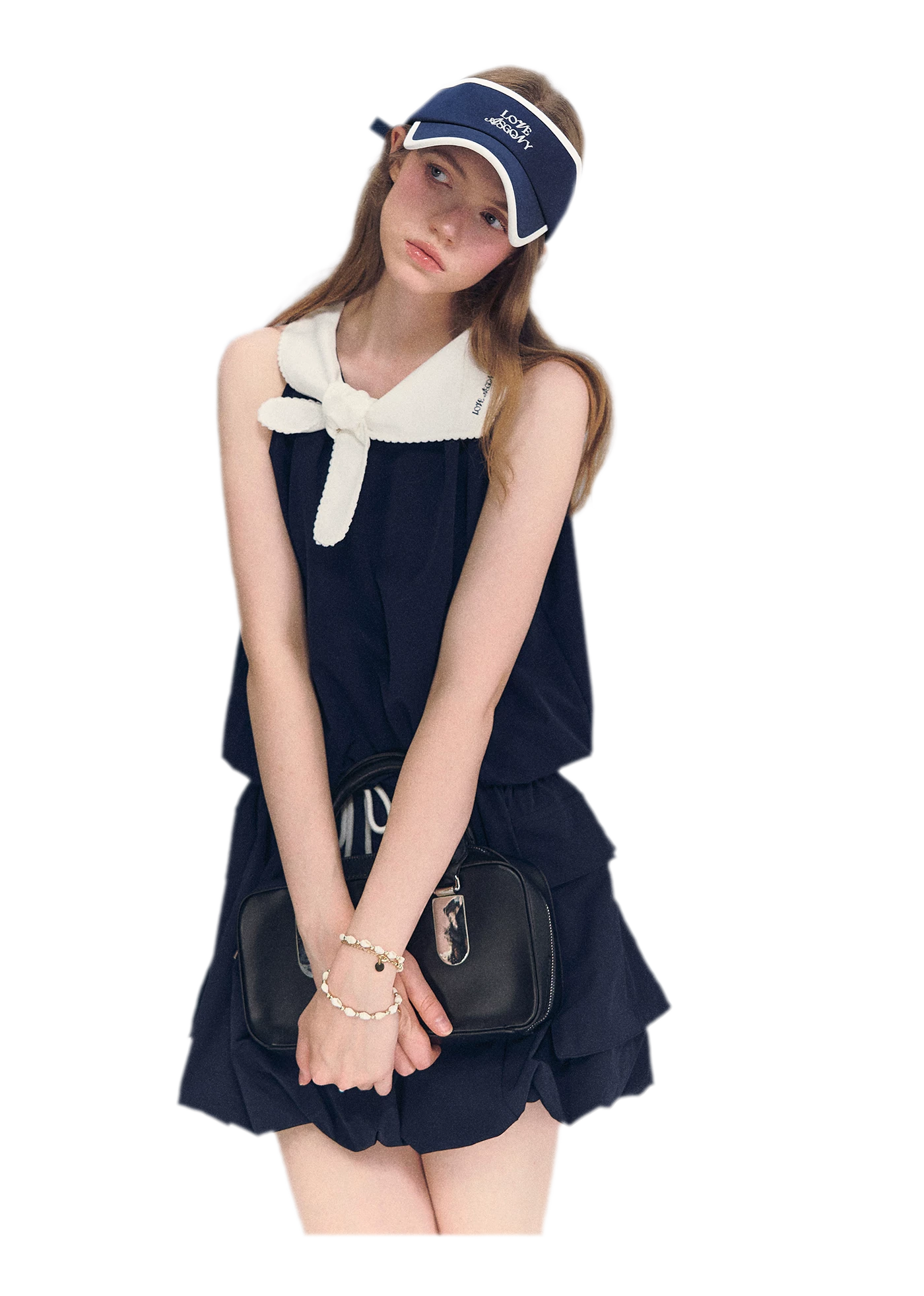 Rabbit Ear Peplum Top