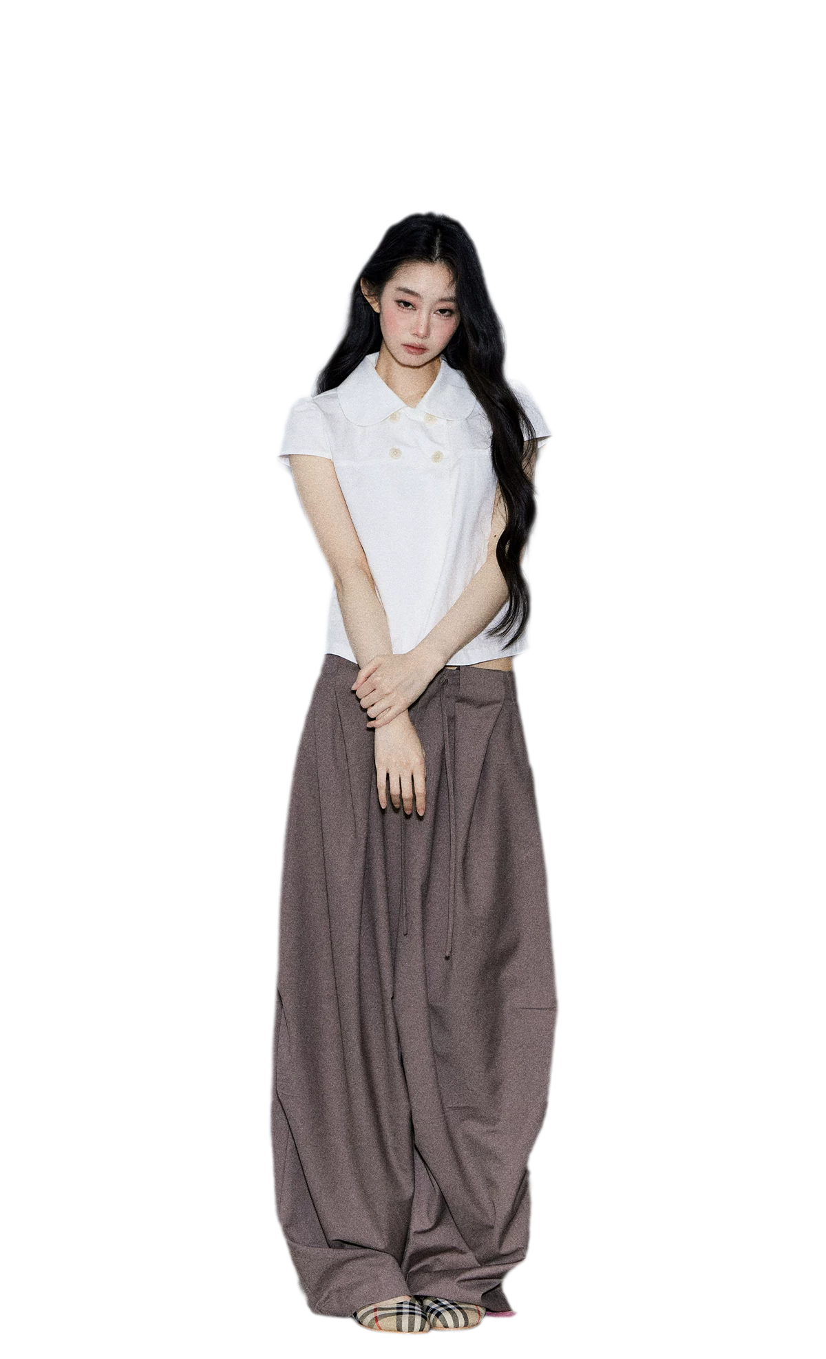 Cotton Double Breasted Shirt