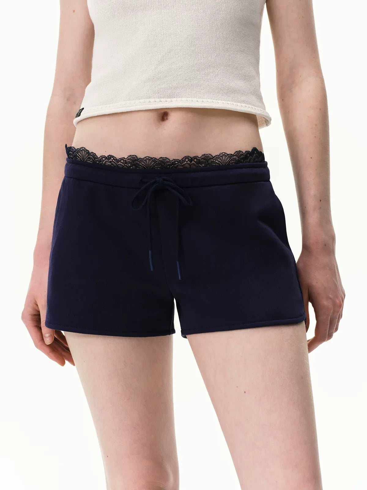 Lace Waist Shorts