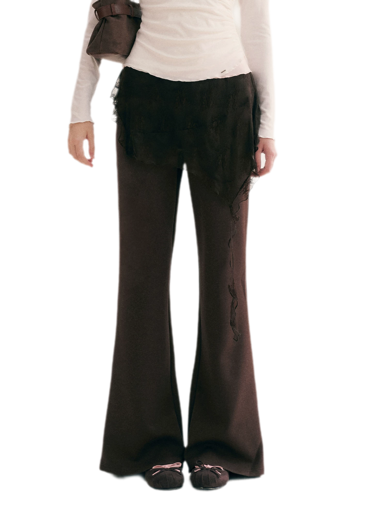 Romantic Lace Wide-Leg Pants