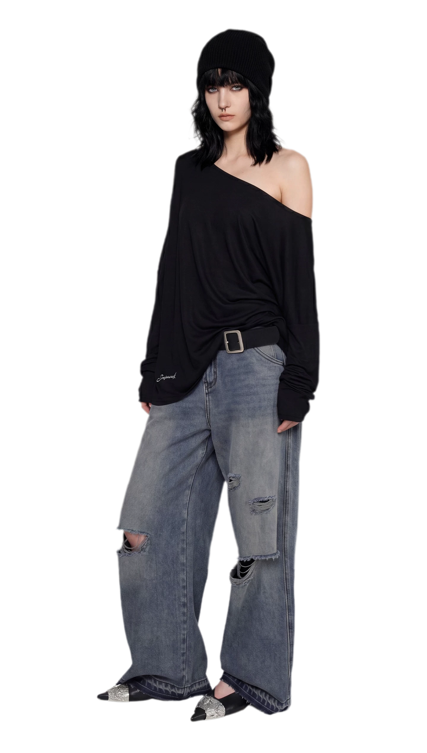 One-Shoulder Top