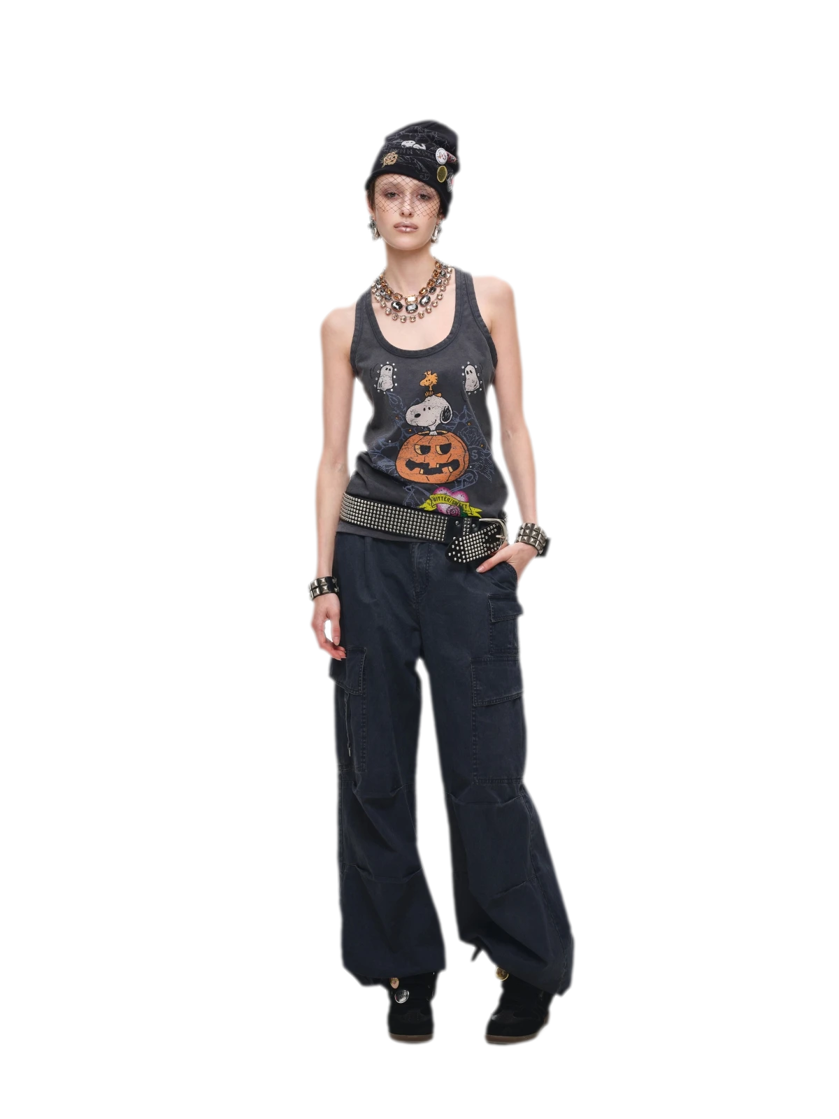 Washed Cargo Pants