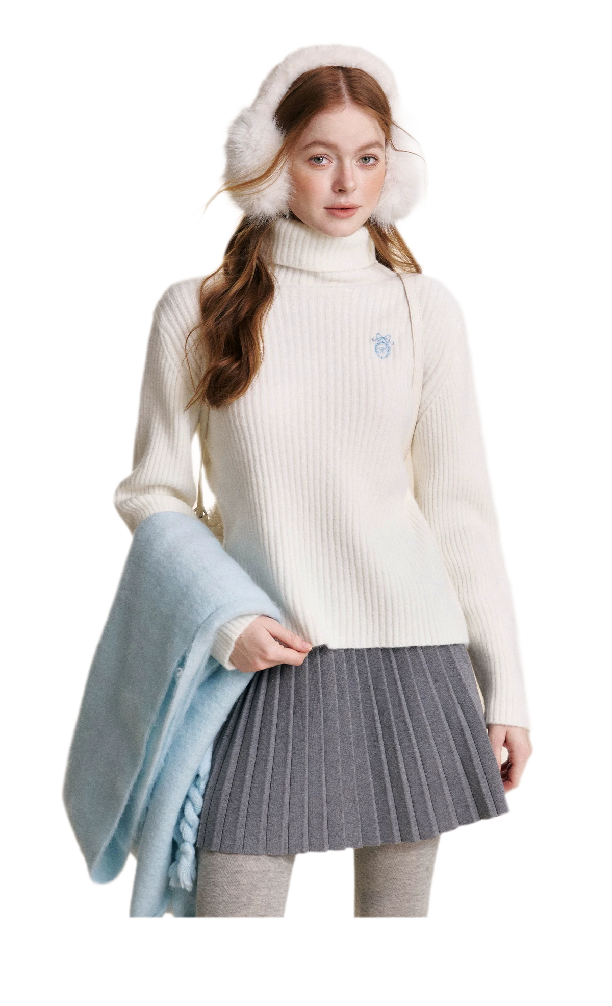 Winter Plush Long Scarf