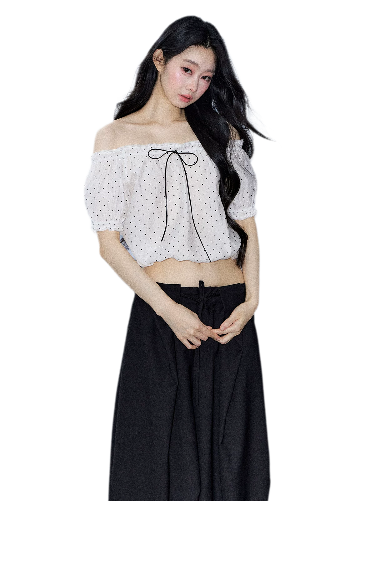 Polka Dot Bow Set