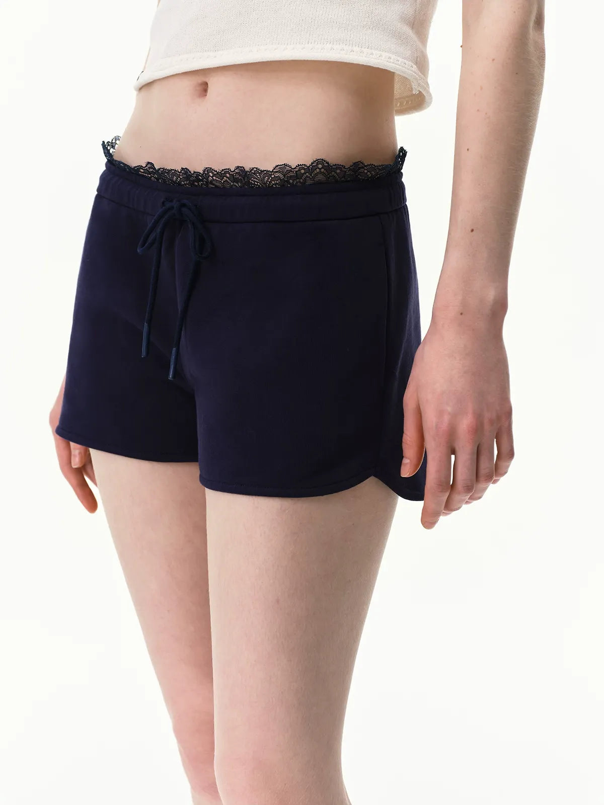 Lace Waist Shorts