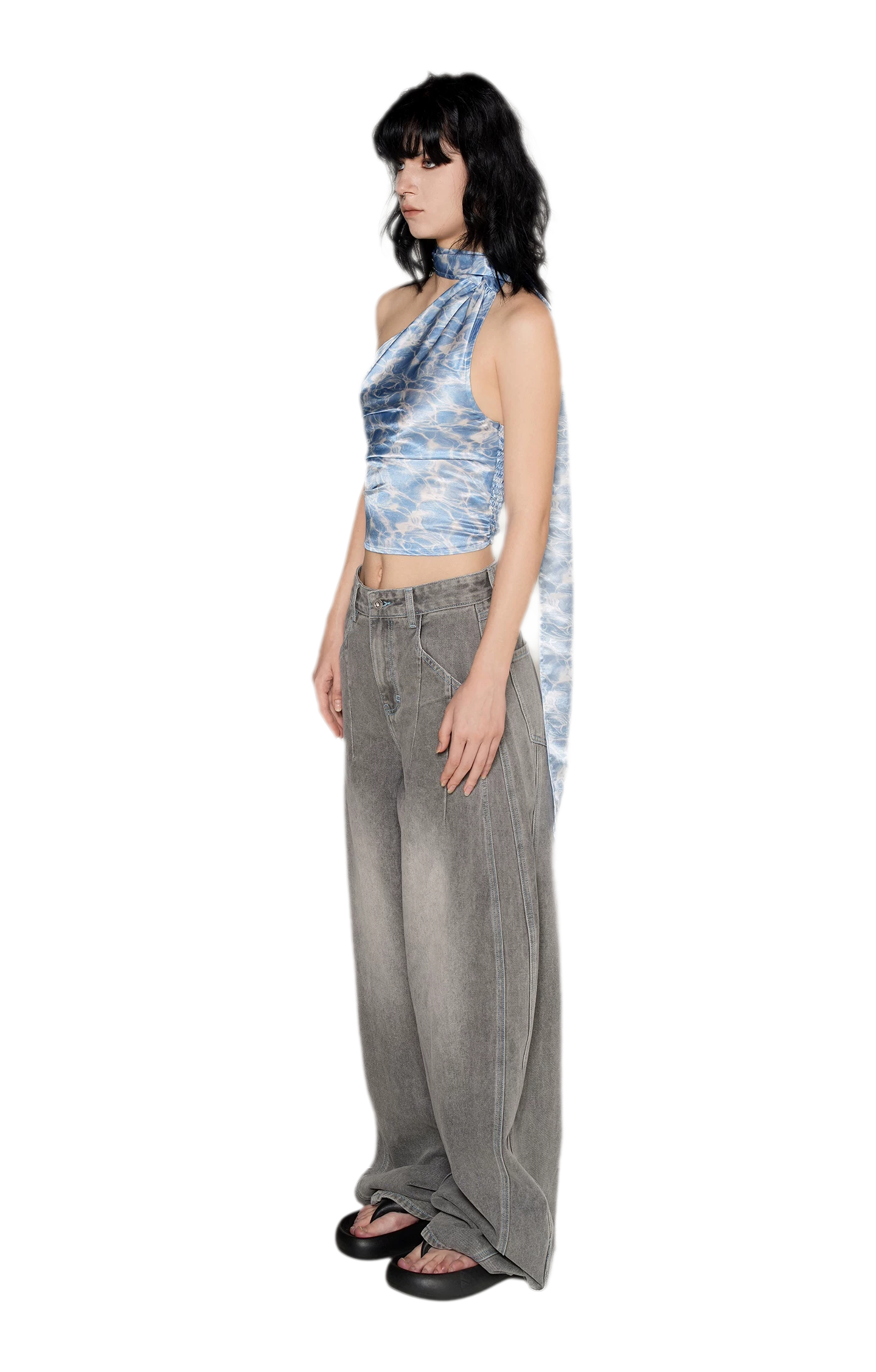 Asymmetric One-Shoulder Top