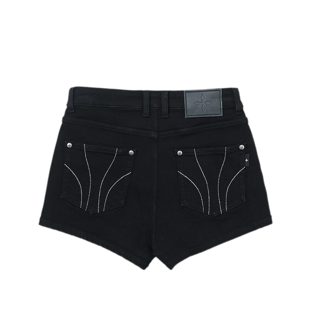 High Waist Denim Shorts