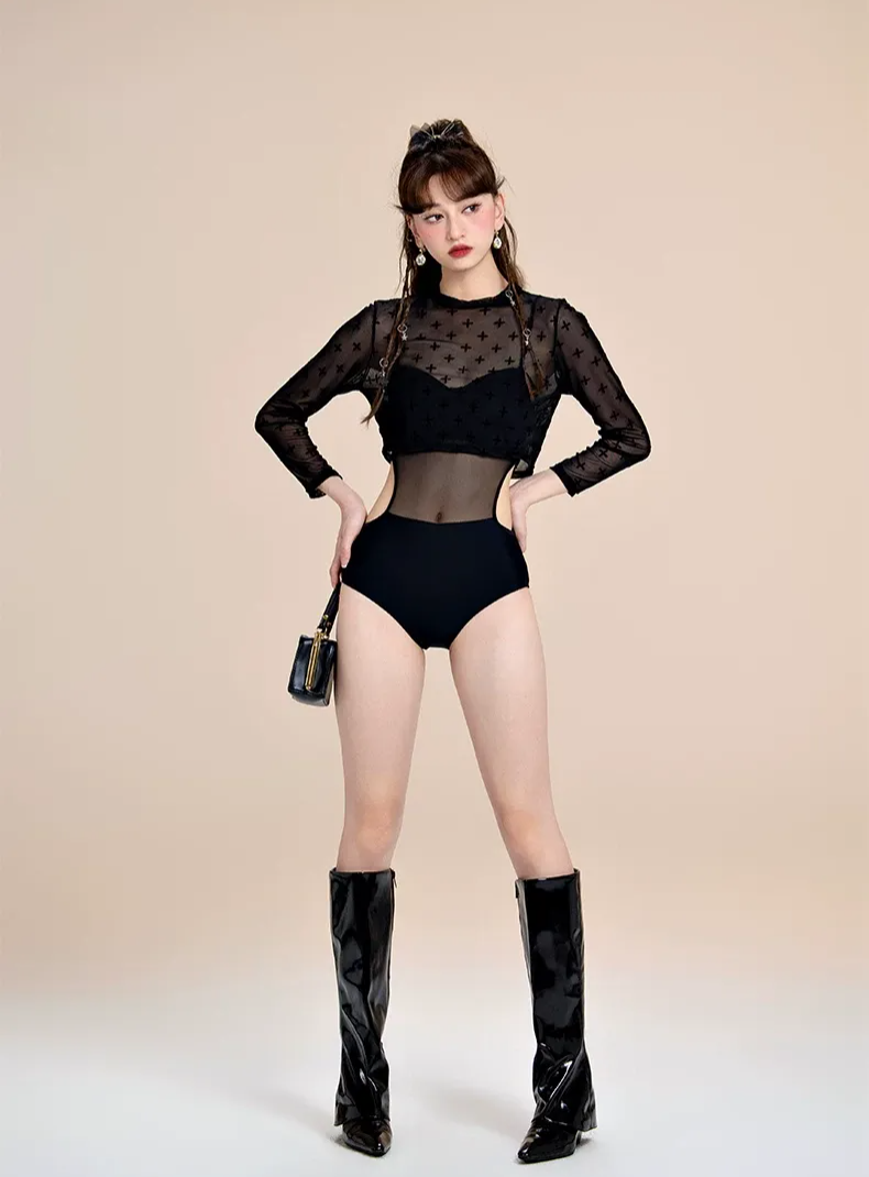 Adjustable One-Piece Swimsuit