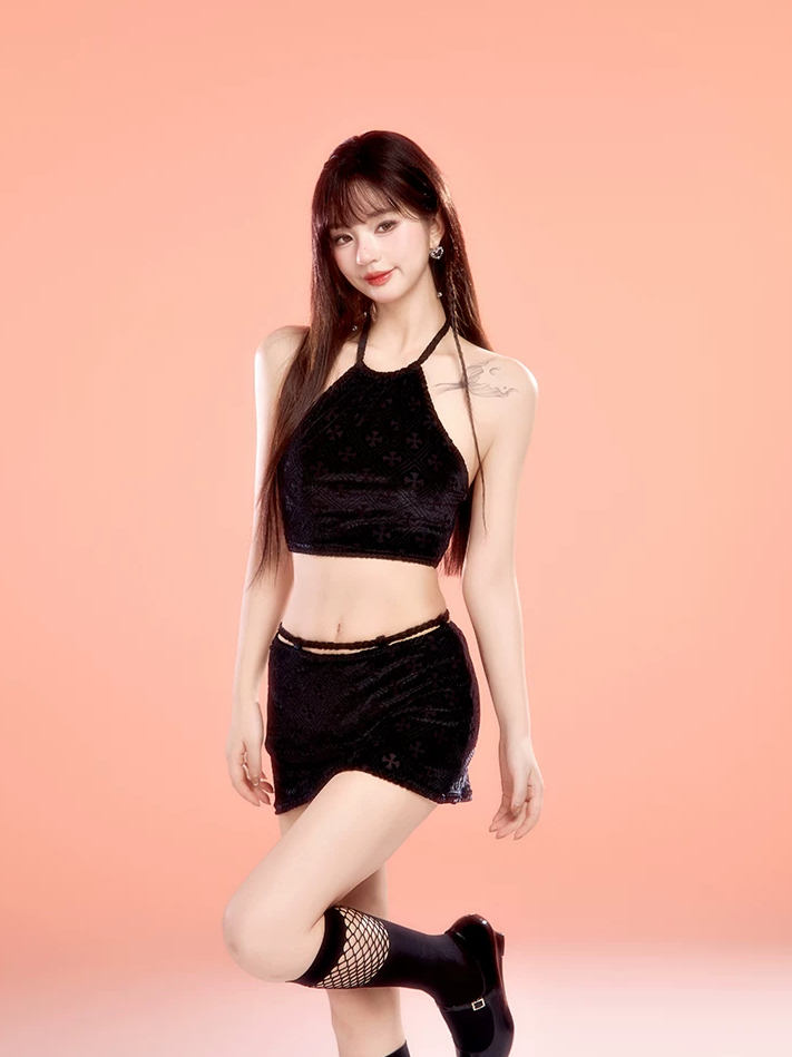 Halter Backless Swim Set