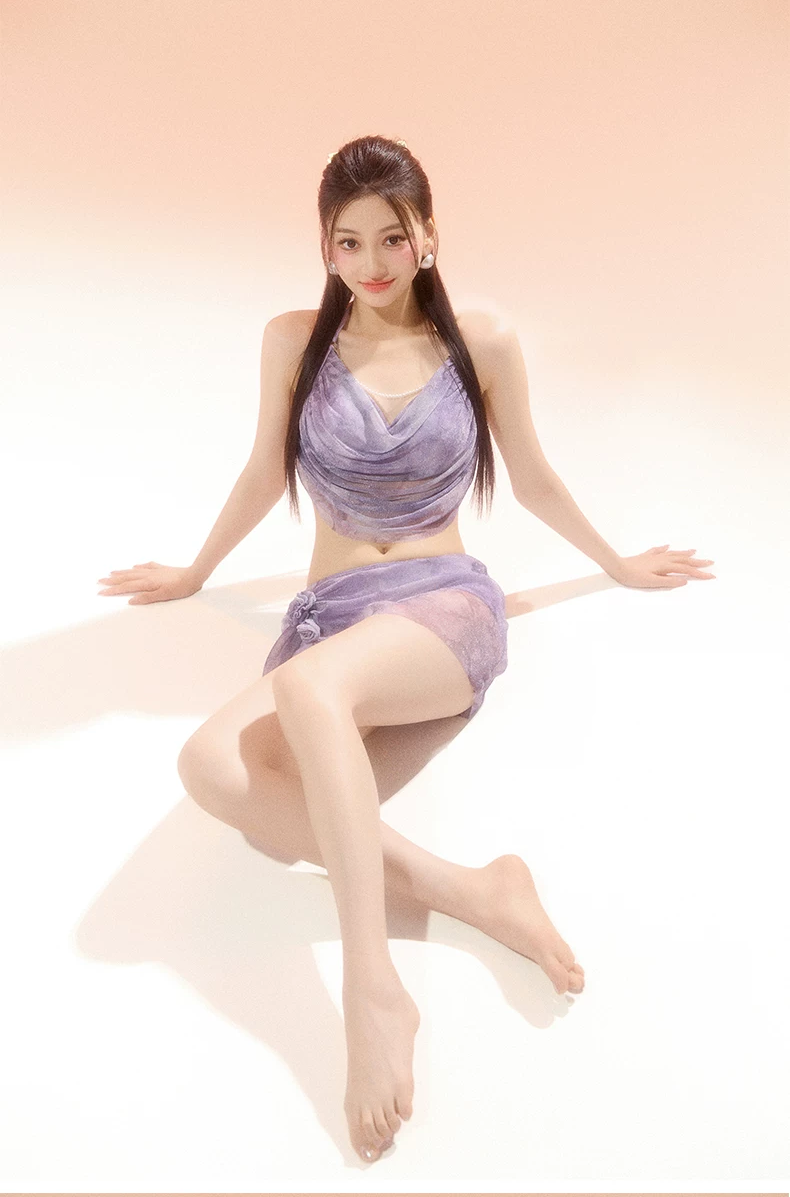 Ruched Two-Piece Swimsuit