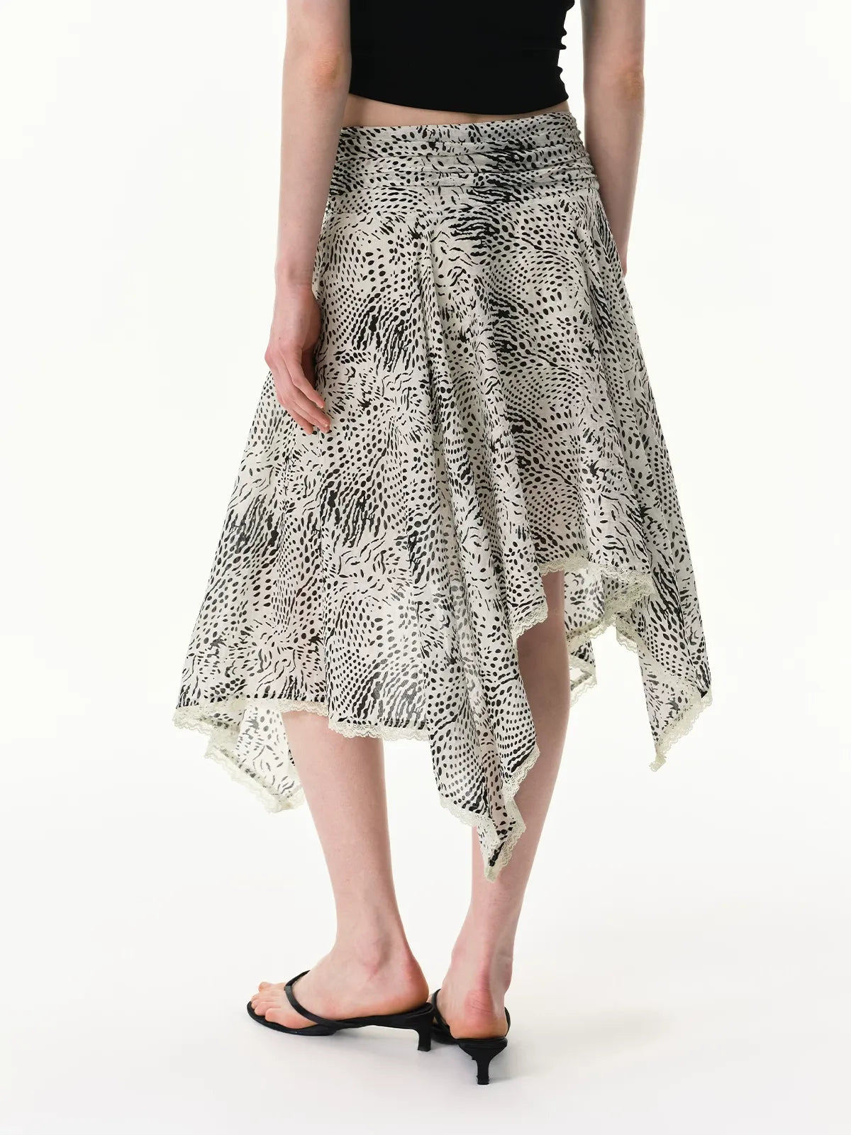 Zebra Lace Skirt